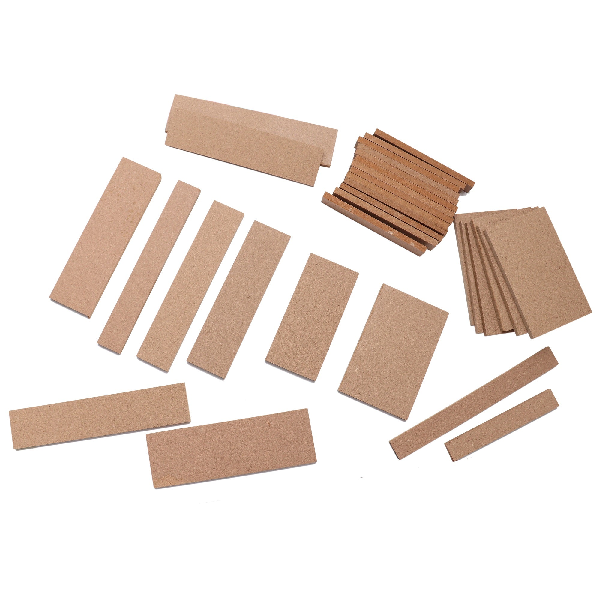 MDF Shapes Assorted Sizes 5.5Mm Thick 500G Lb