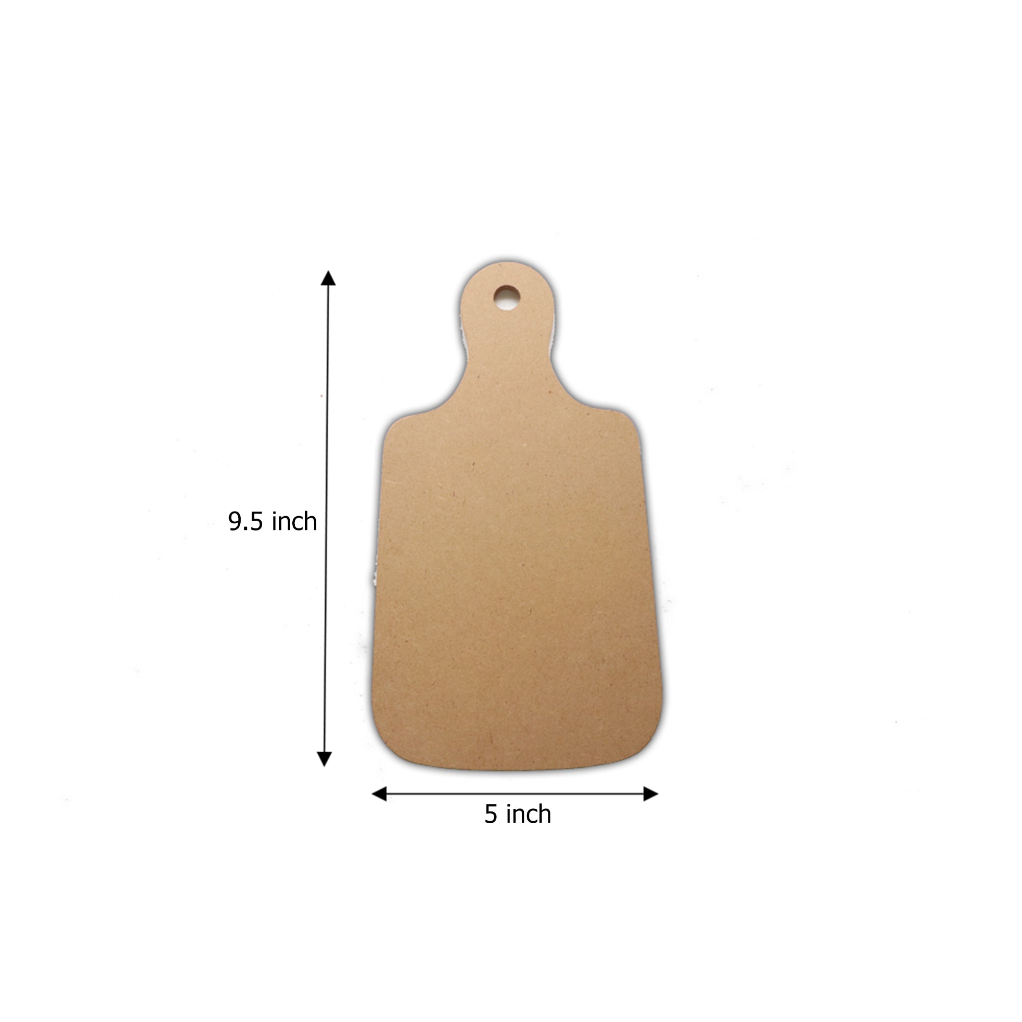 MDF Blank Cutting Board 9 X 5Inch 5.5Mm Thick 1Pc Lb