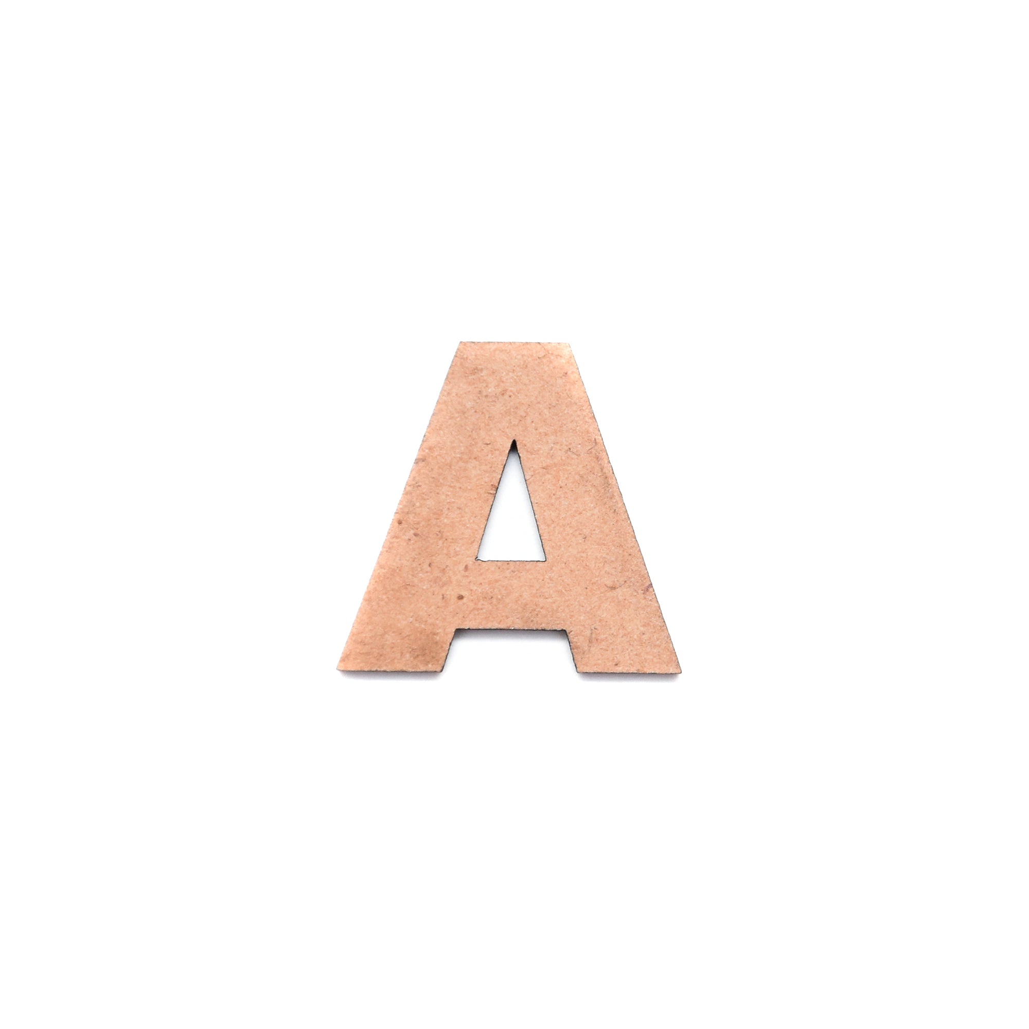 MDF Alphabet Upper Case A 1Inch 2Mm Thick 1Pc