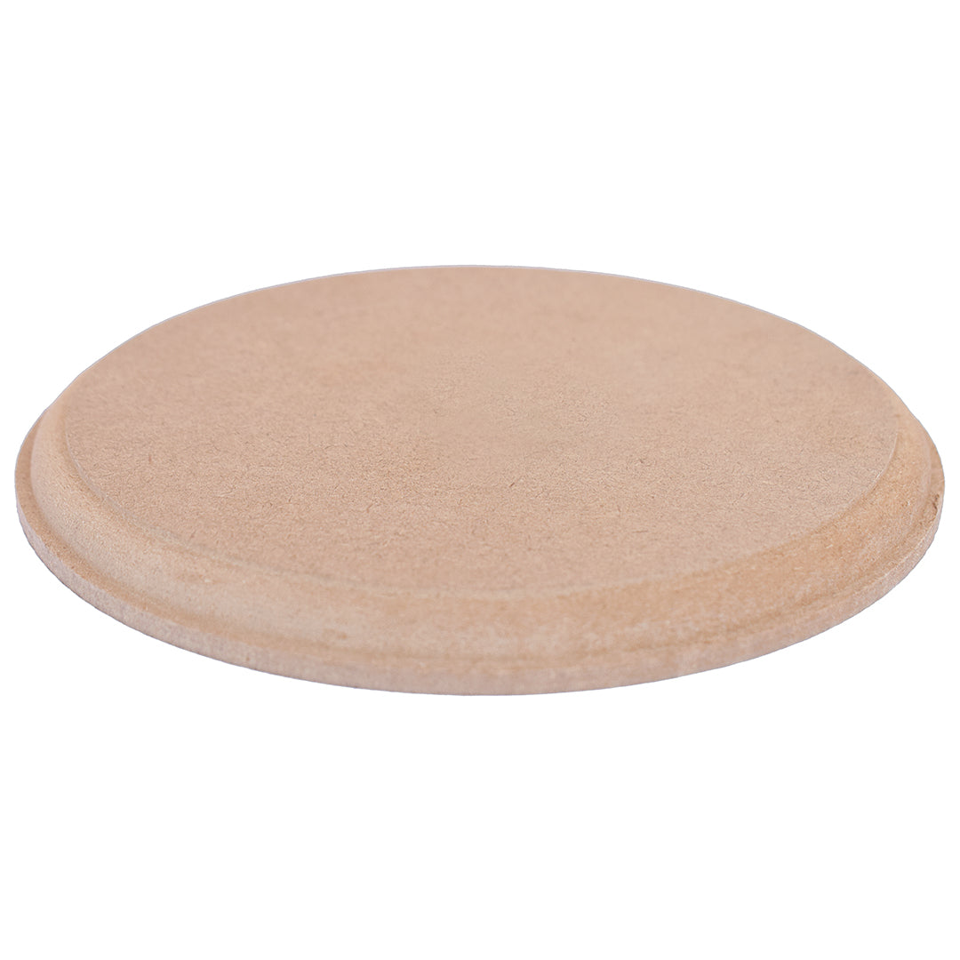 MDF Designer Blank Round 6Inch Dia 12Mm Thick 1Pc Lb