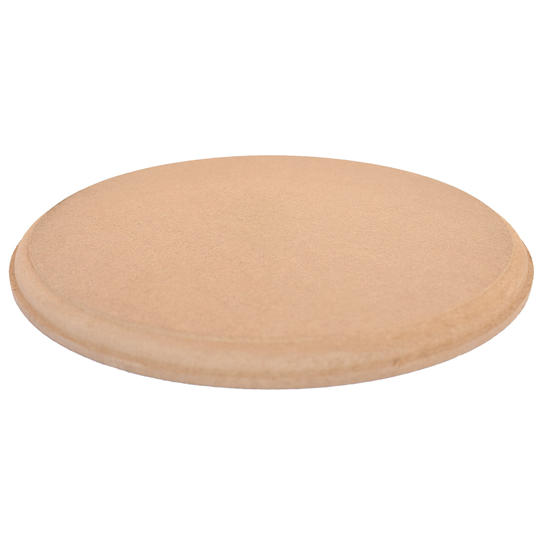 MDF Designer Blank Round 8Inch Dia 12Mm Thick 1Pc Lb