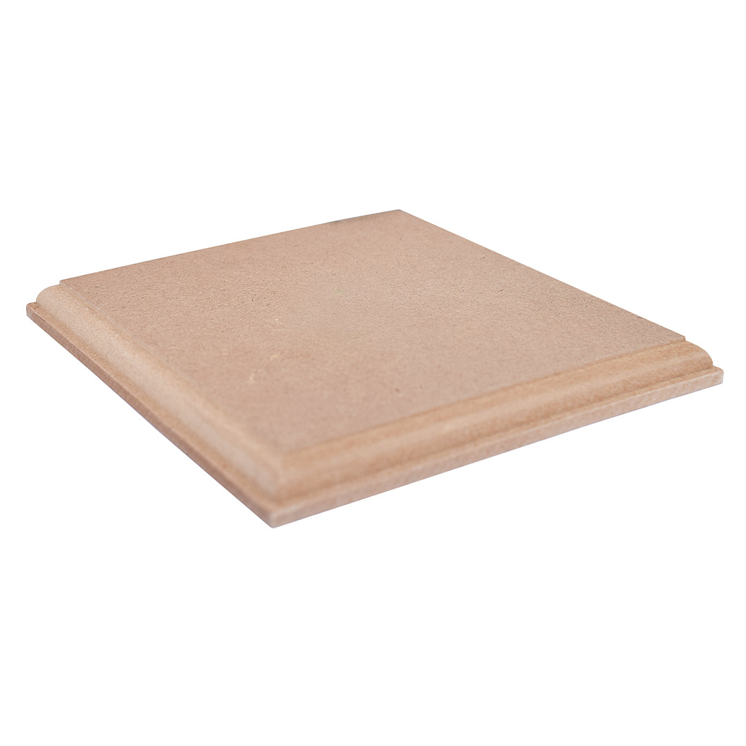 MDF Designer Blank Square 6 X 6inch 12mm Thick 1pc