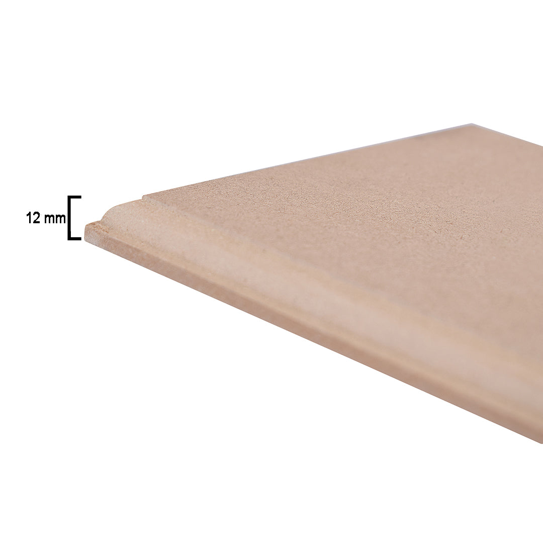 MDF Designer Blank Square 6 X 6inch 12mm Thick 1pc