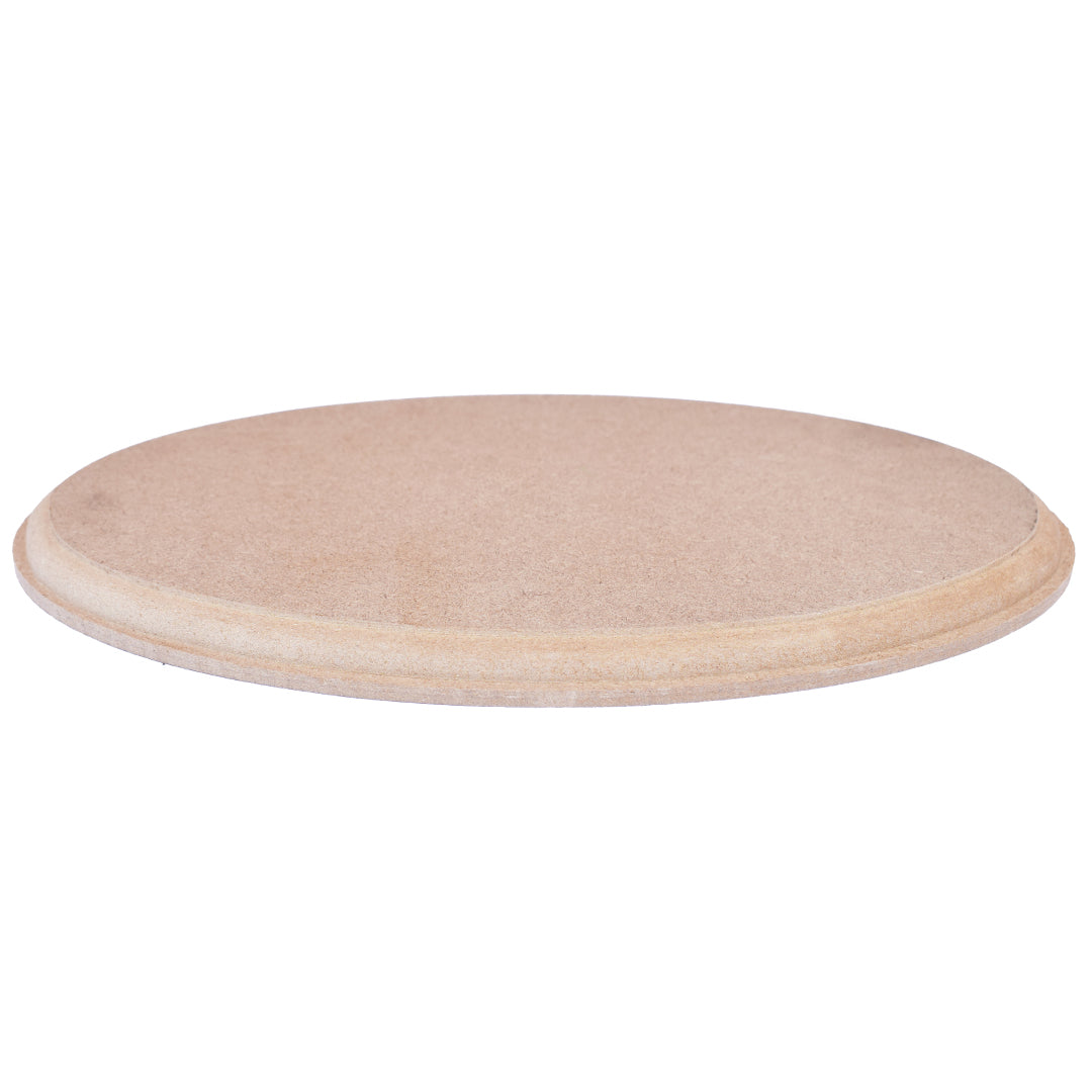 MDF Designer Blank Oval 6 X 10Inch 12Mm Thick 1Pc Lb