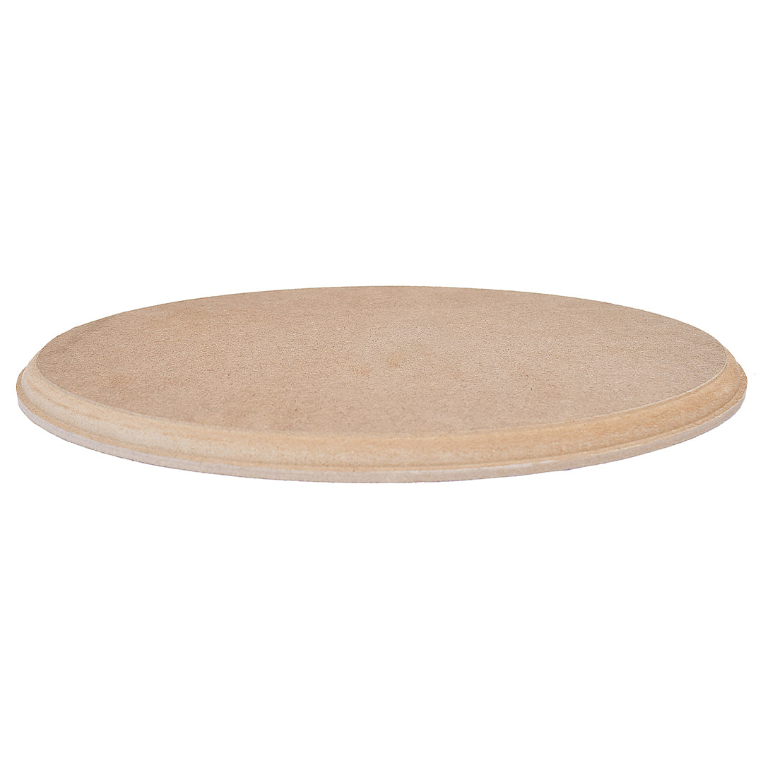 MDF Designer Blank Oval 8.5 X 12Inch 12Mm Thick 1Pc Lb