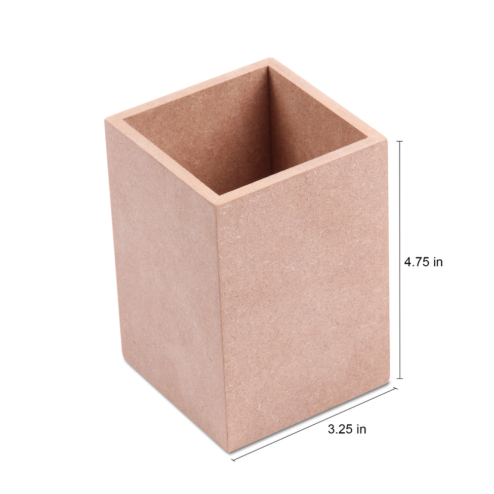 MDF Pen Holder 3.25 X 4.75Inch 5.5Mm Thick 1Pc Lb