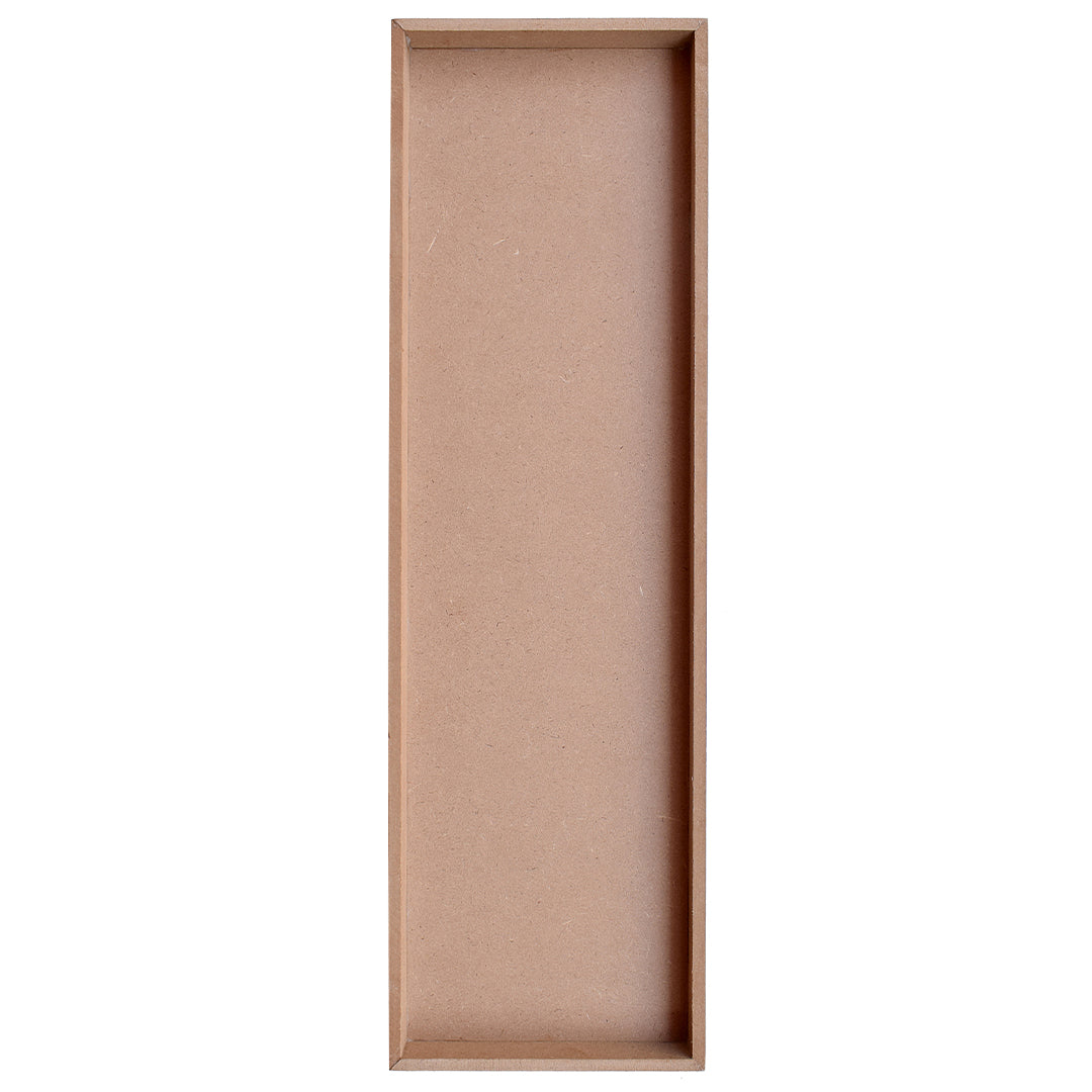 MDF Rectangular Tray W5.2 X H17.7Inch 5.5Mm Thick 1Pc