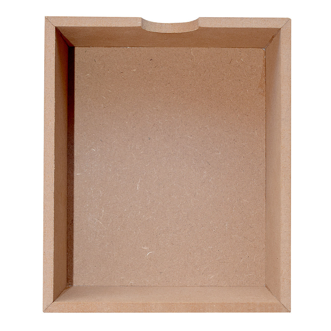 MDF Chest Of Drawer 3 Compartments W5.5 X H8.5 X D6.3Inch 5.5Mm Thick 1Pc Lb