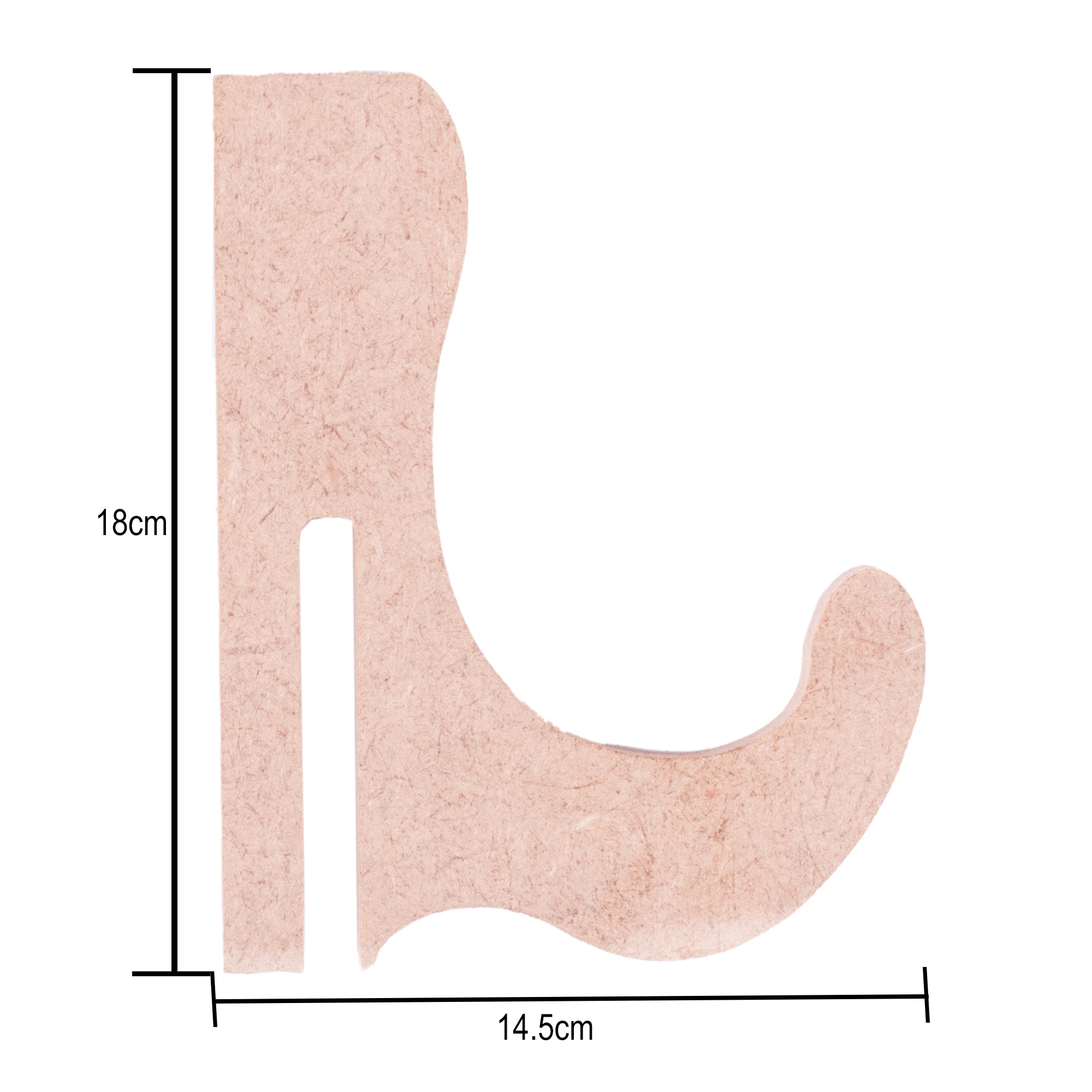 MDF Interlocking Display Stand 5.8 X 7Inch 5.5Mm Thick Pack Of 2Pc Sw Lb