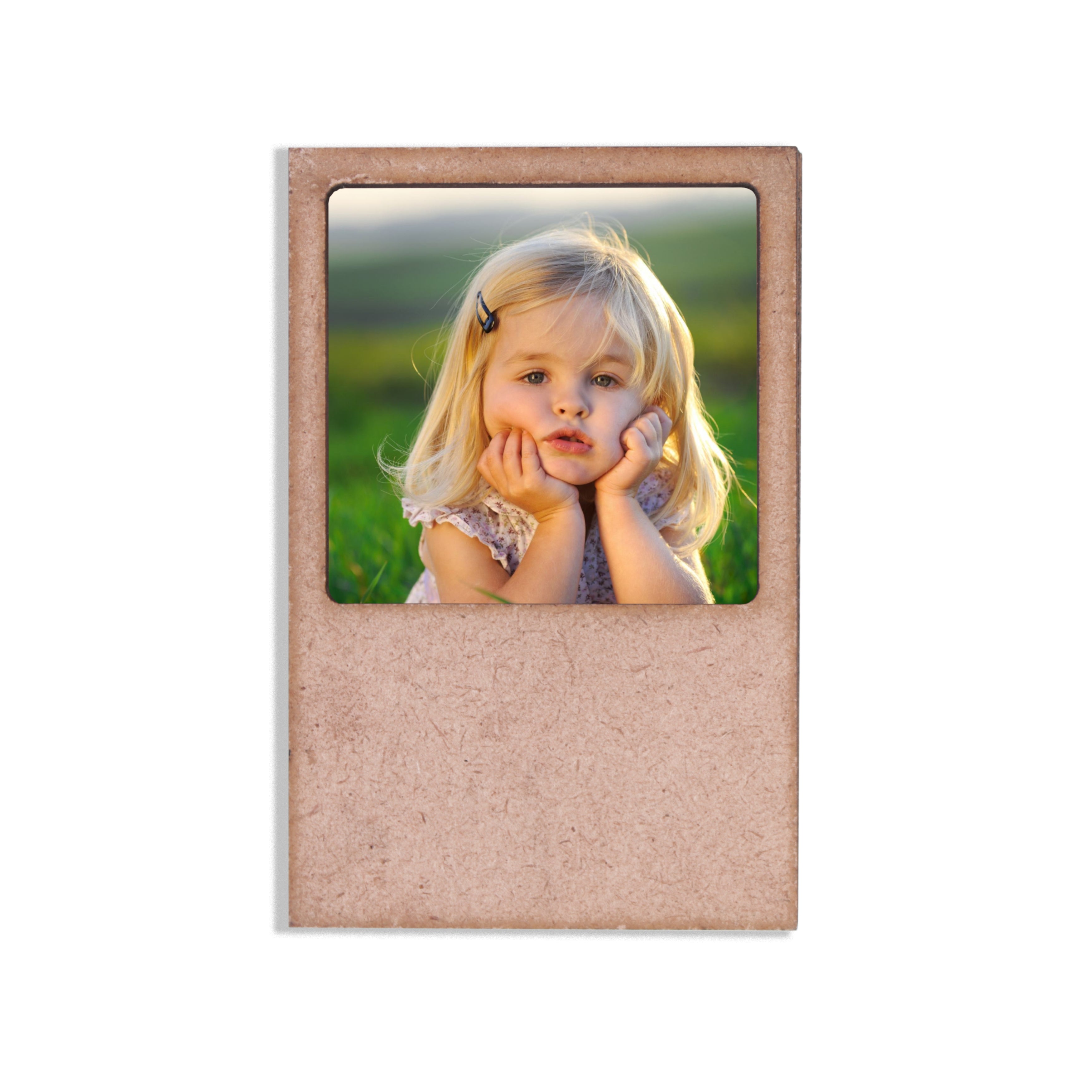 MDF Photo Frame with Magnet - 2 X 3Inch, Thickness 2Mm 1Pc