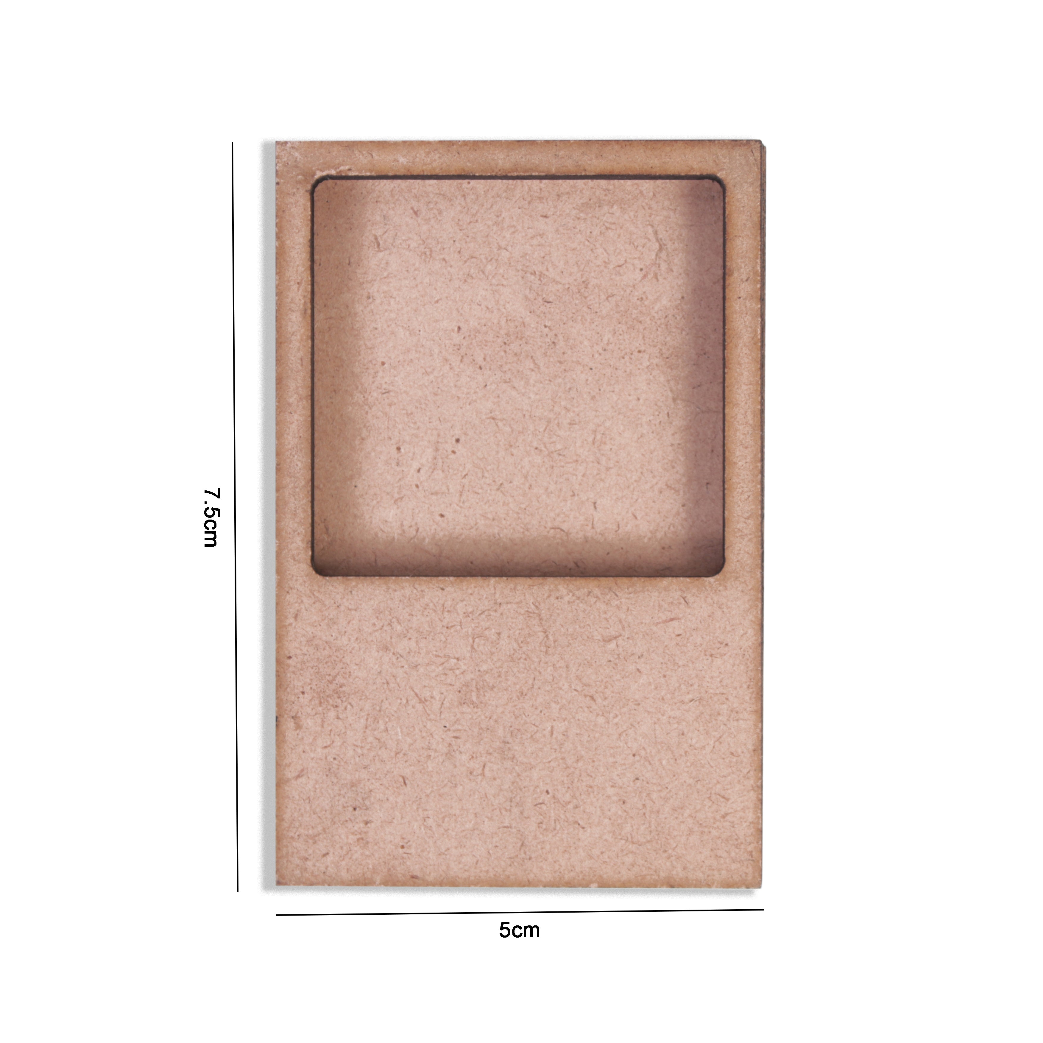 Mdf Photo Frame with Magnet - 2 X 3Inch, Thickness 2Mm 1Pc