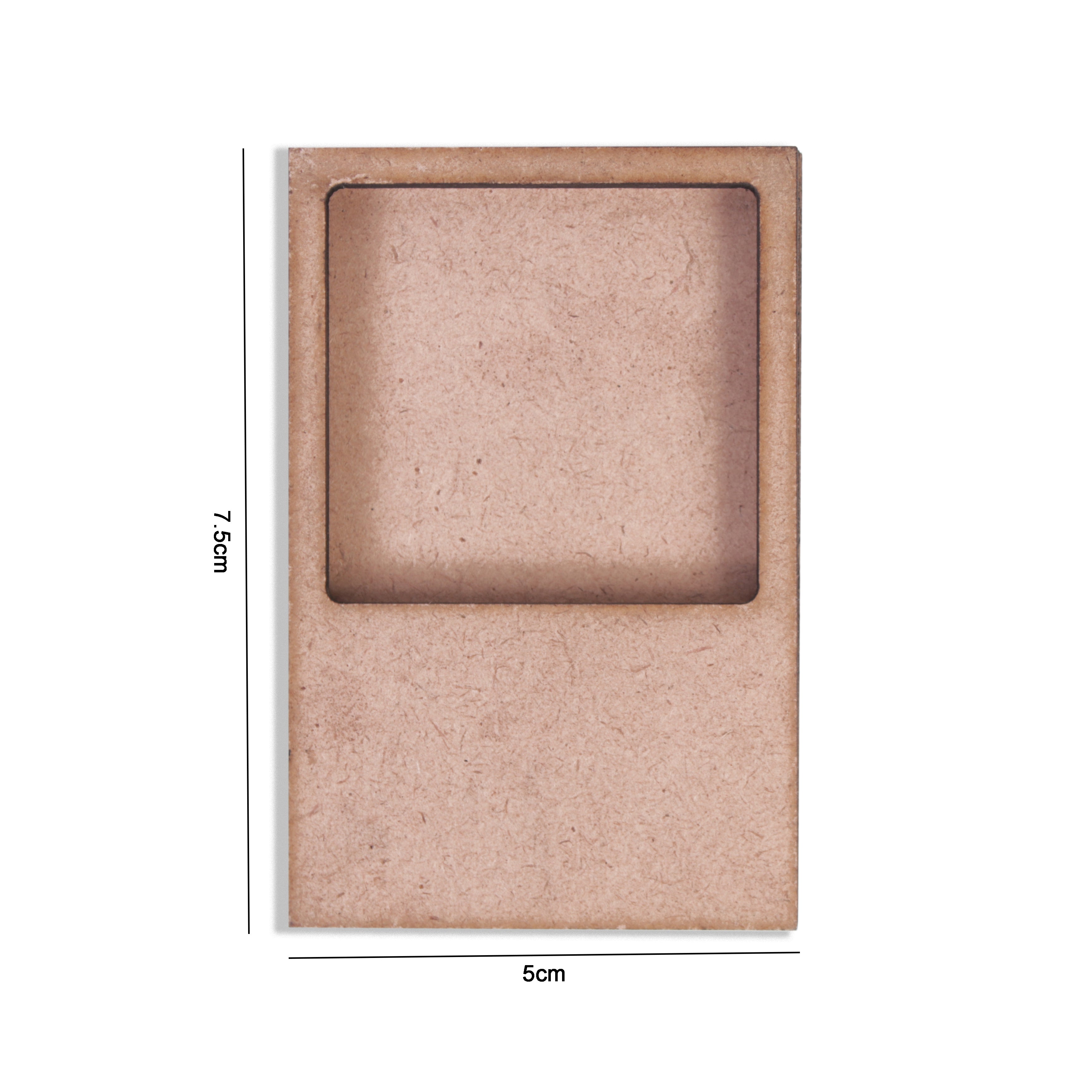 MDF Photo Frame with Magnet - 2 X 3Inch, Thickness 2Mm 1Pc
