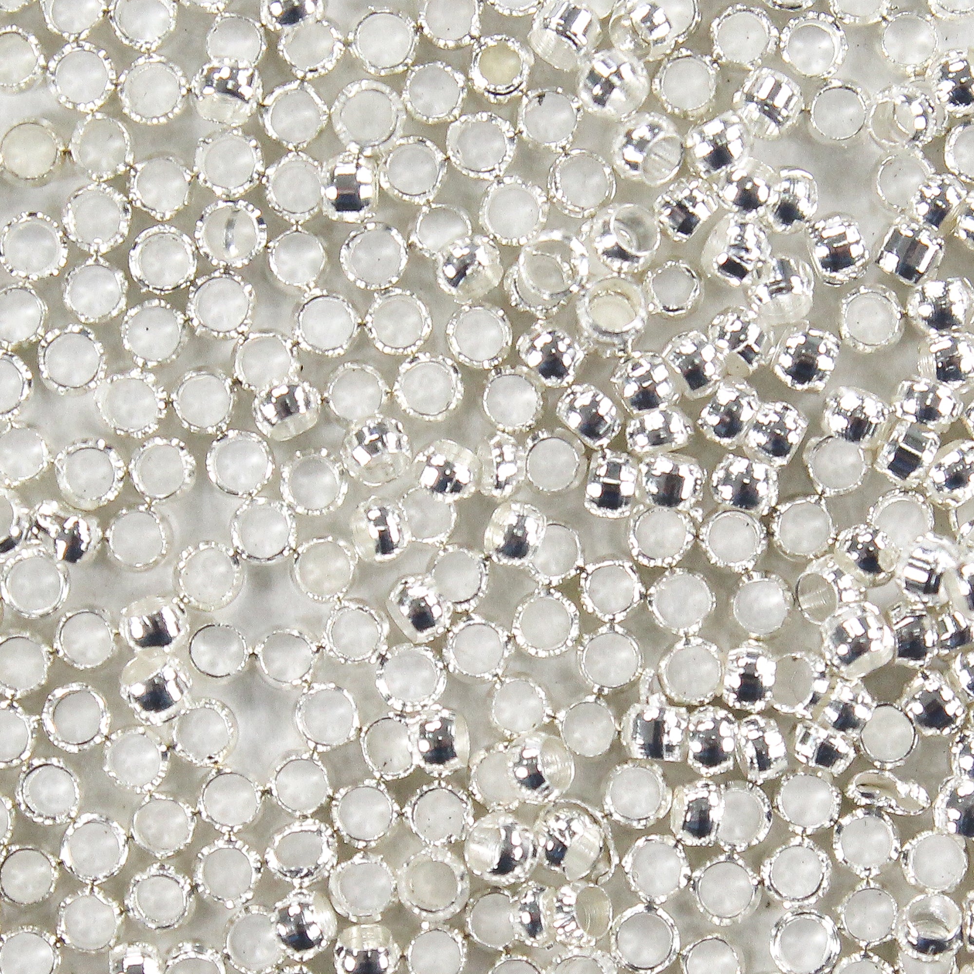 Findings Crimp Beads 2mm Silver 5gm