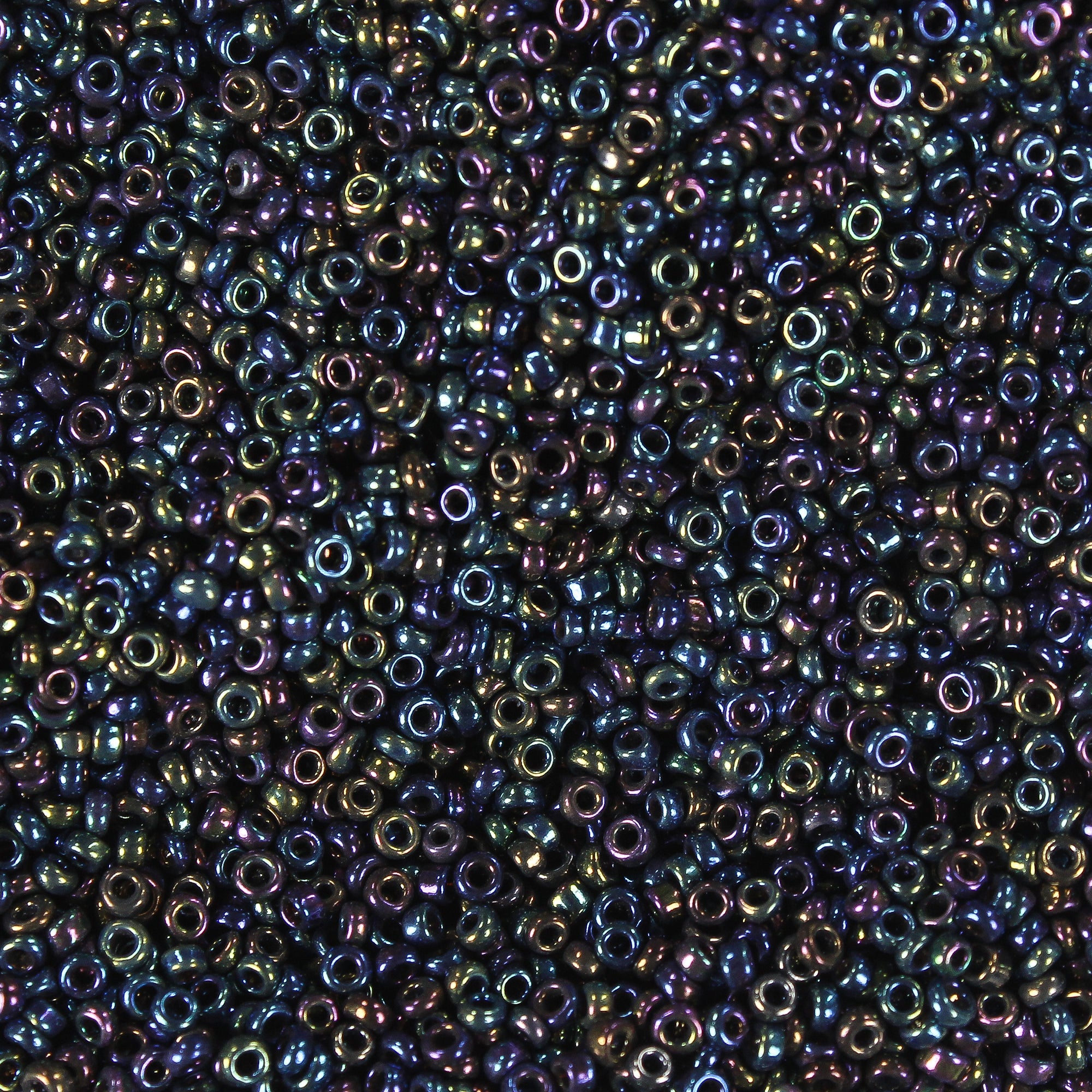 Seed Beads Peacock Mix 0.5Mm 30Gm