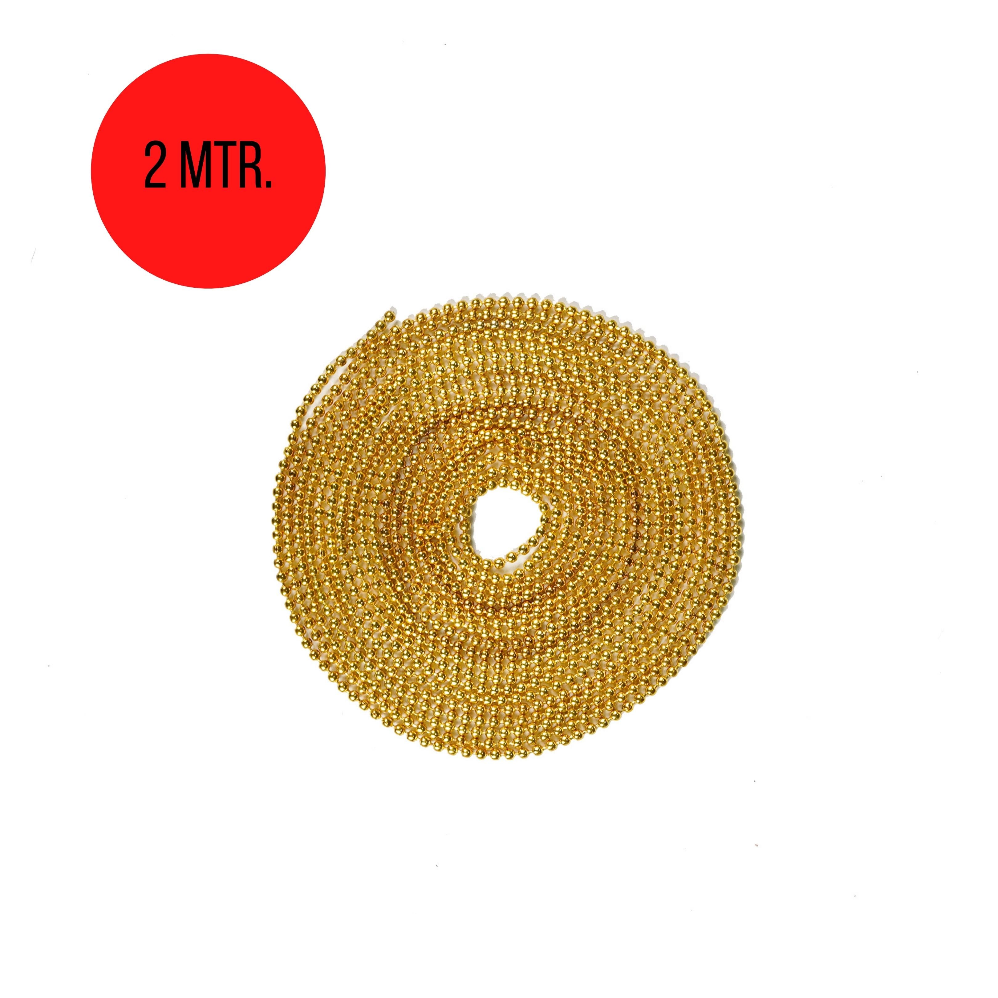 Ball Chain Gold 1.5Mm 2Mtr