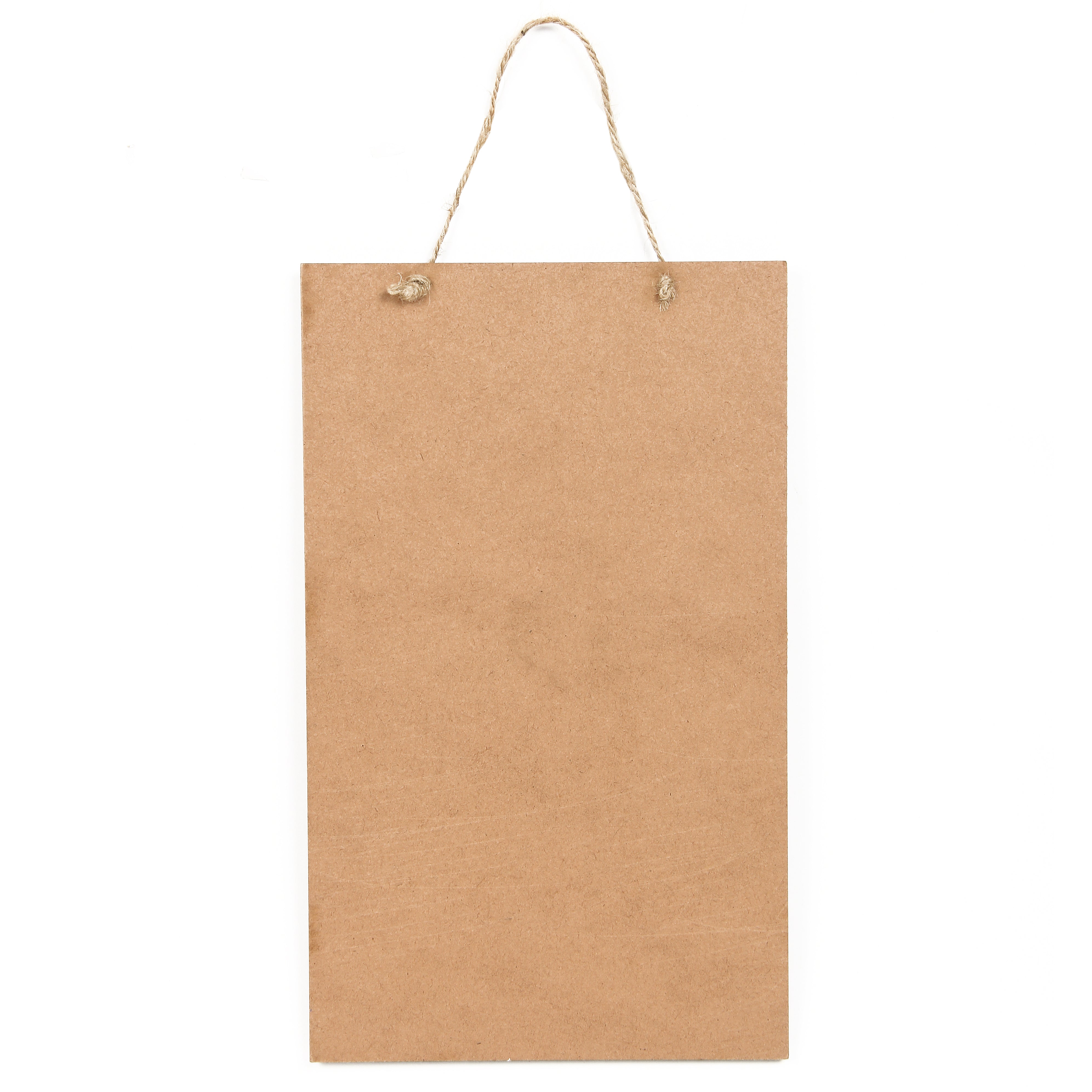 MDF Pre Marked Ganesha Welcome With Jute Hanging 6 X 10Inch 1Pc Lb