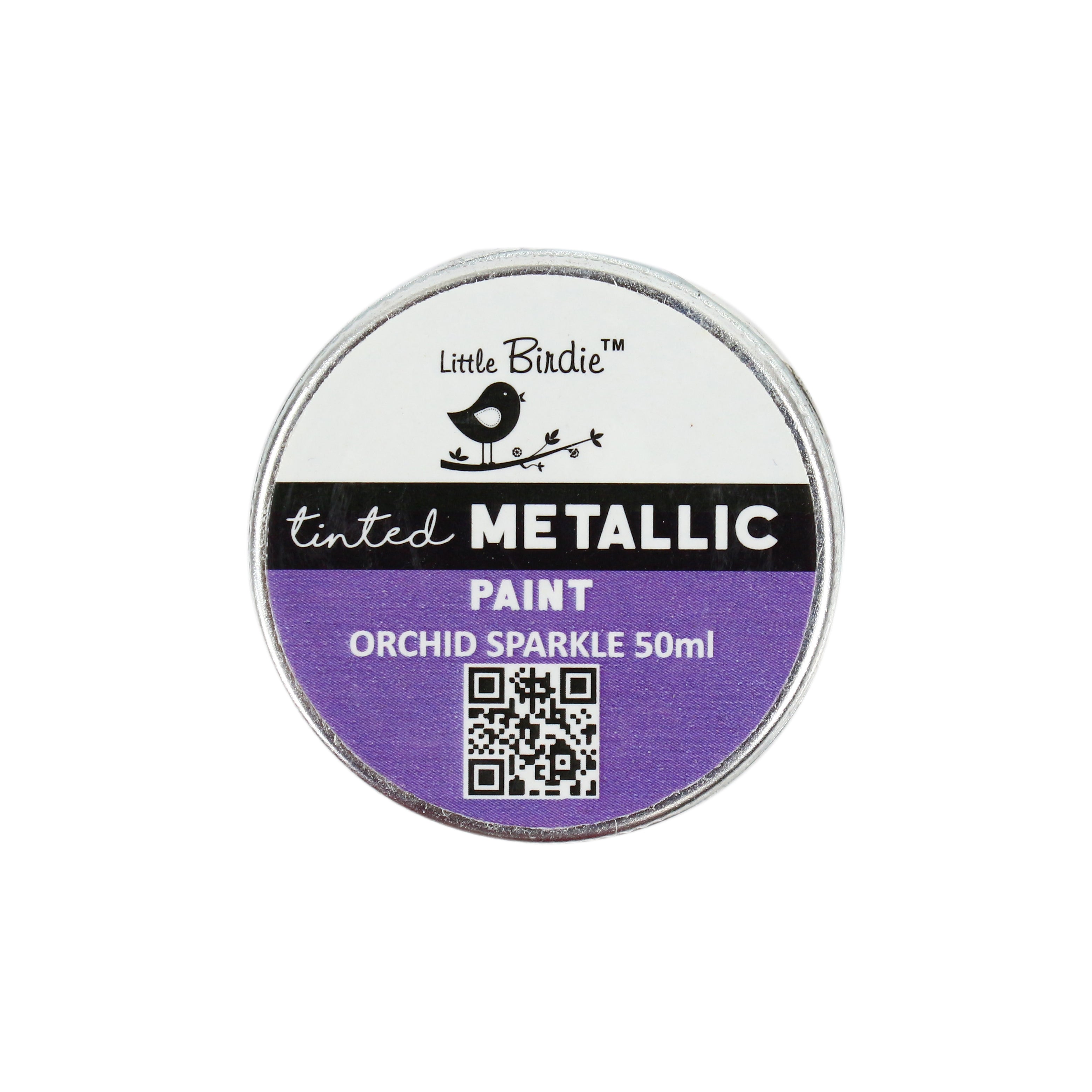Tinted Metallic Paint Orchid Sparkle 50Ml Bottle Lb - VC