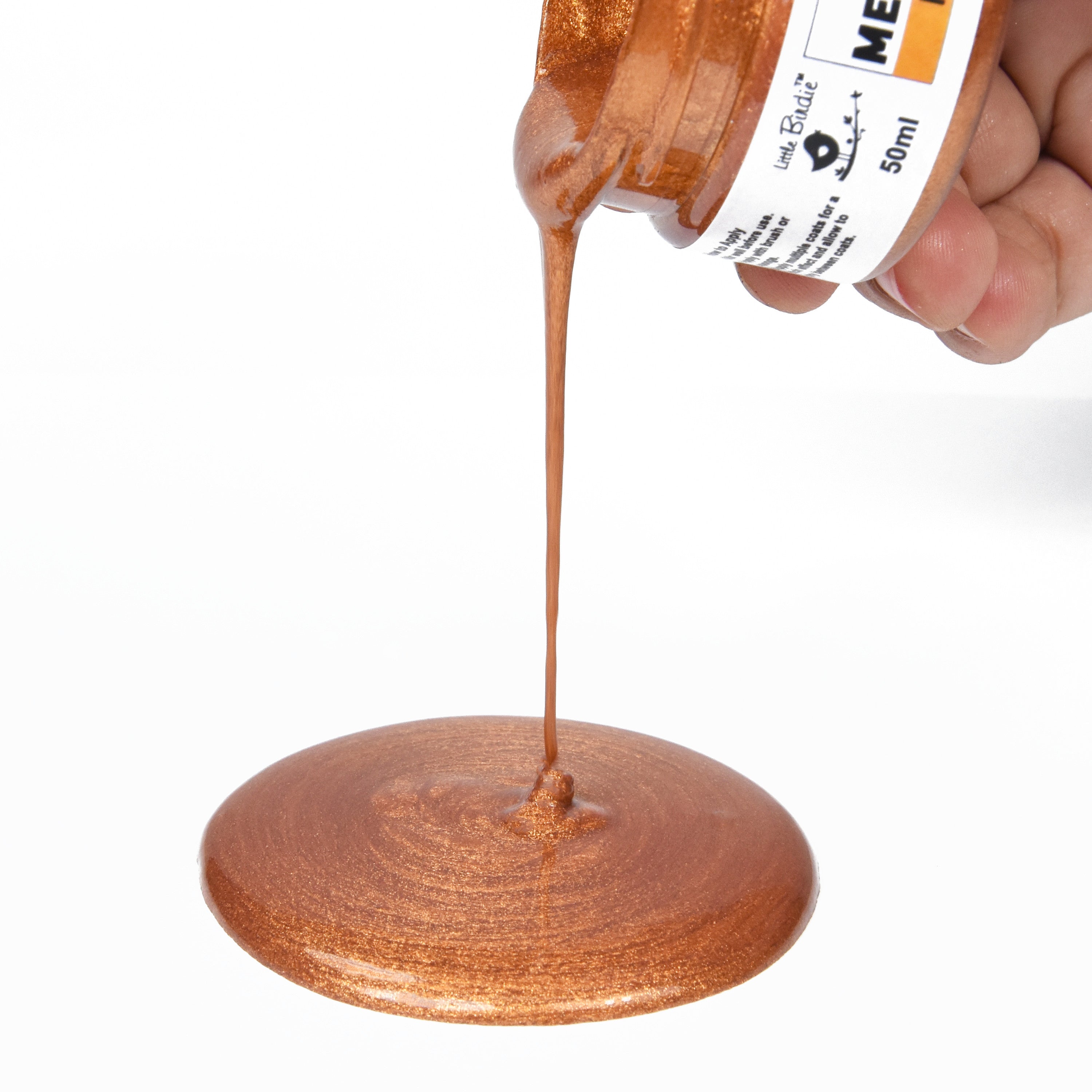 Tinted Metallic Paint Tawny Glint 50Ml Bottle Lb - VC
