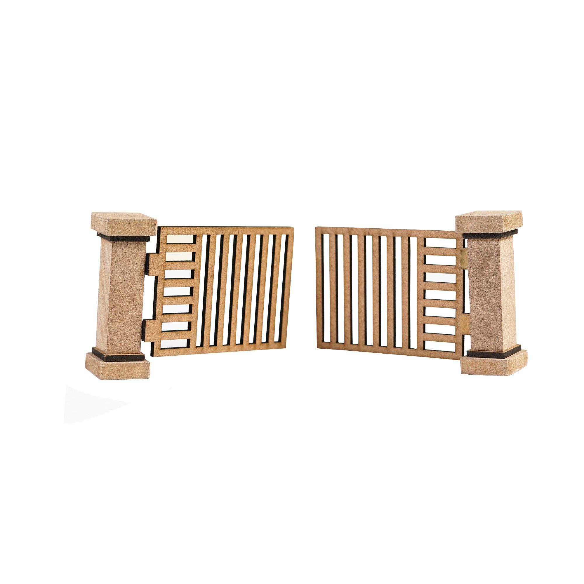 Build A Home Modern Gate W157.9 X H54.2 mm 4pc
