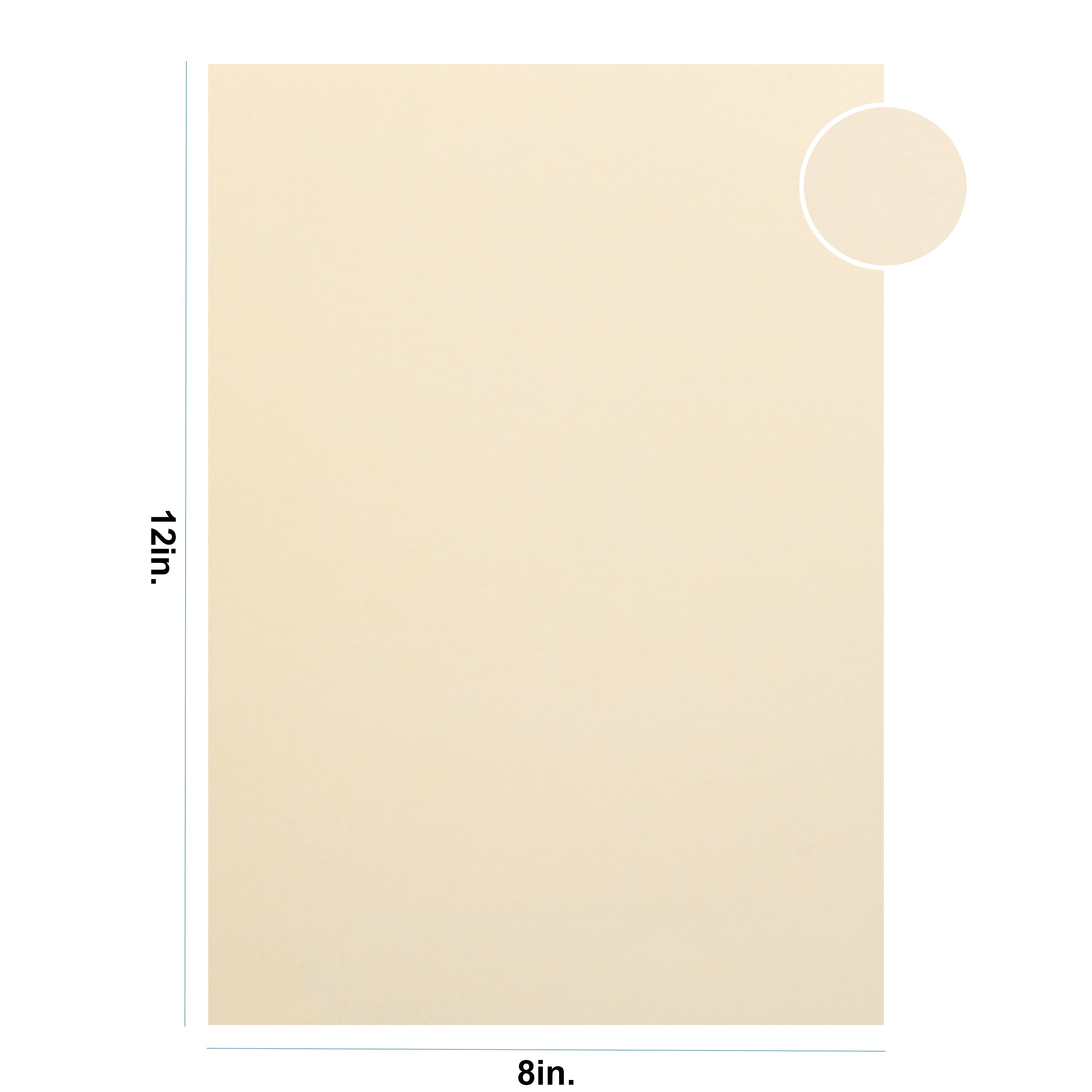 Card Stock 220Gsm A4 Cream 1Sheet Lb