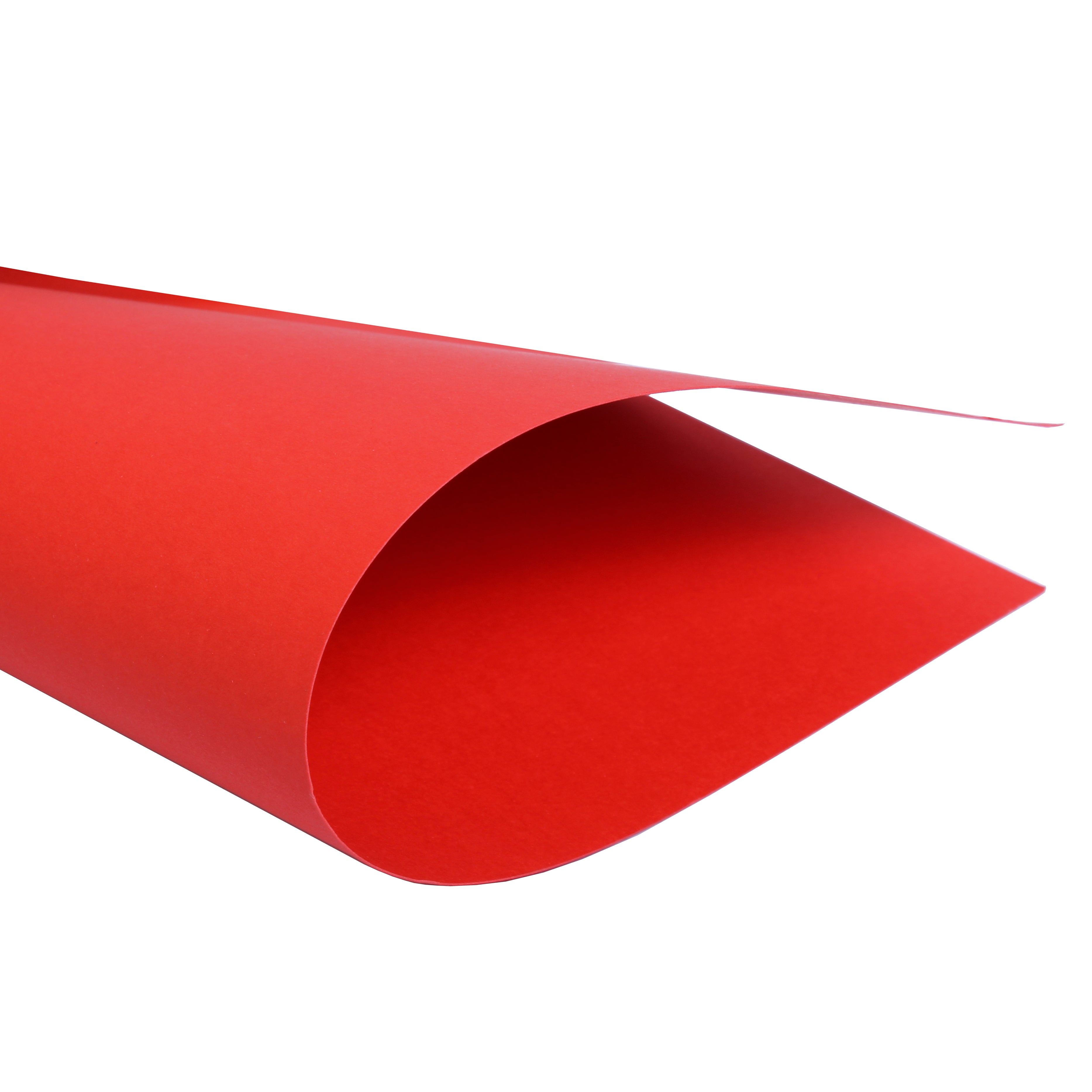 Card Stock 220Gsm A4 Cherry Red 1Sheet Lb