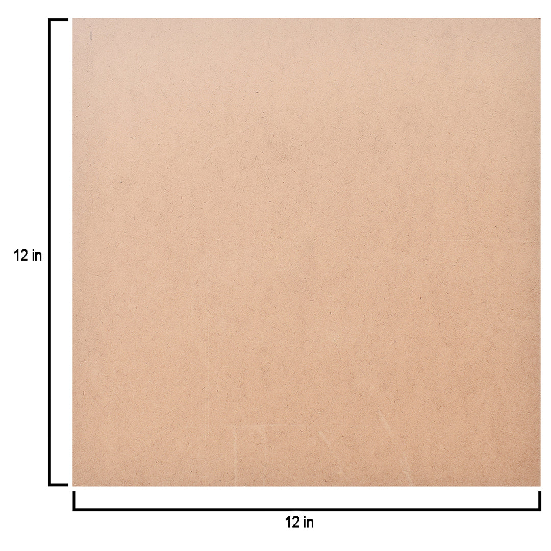 MDF 1.9Mm 12Inch X 12Inch1Sheet Lb