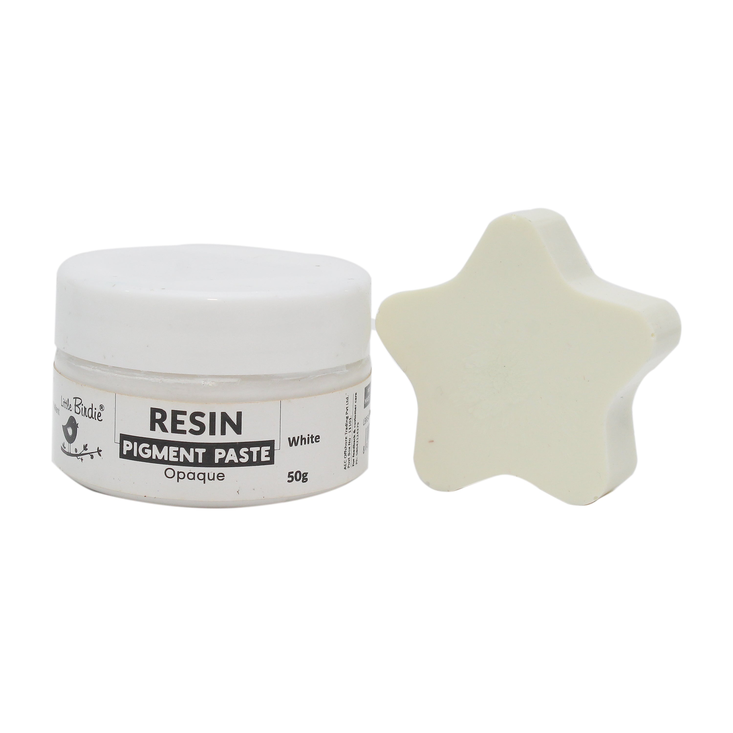Resin Pigment Opaque White 50G Bottle