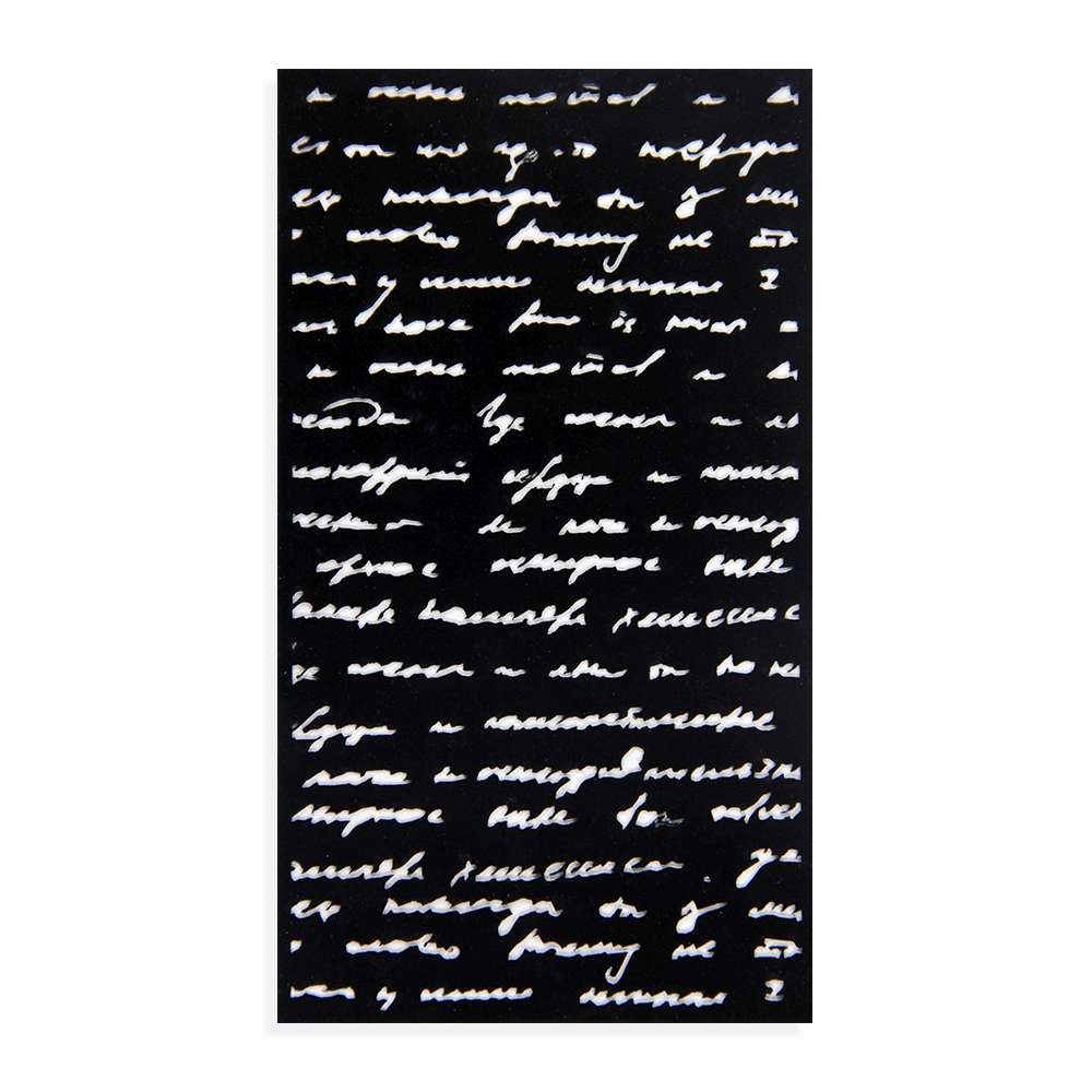 Stencil Script 4X7 1Pc Lb Itsy Bitsy