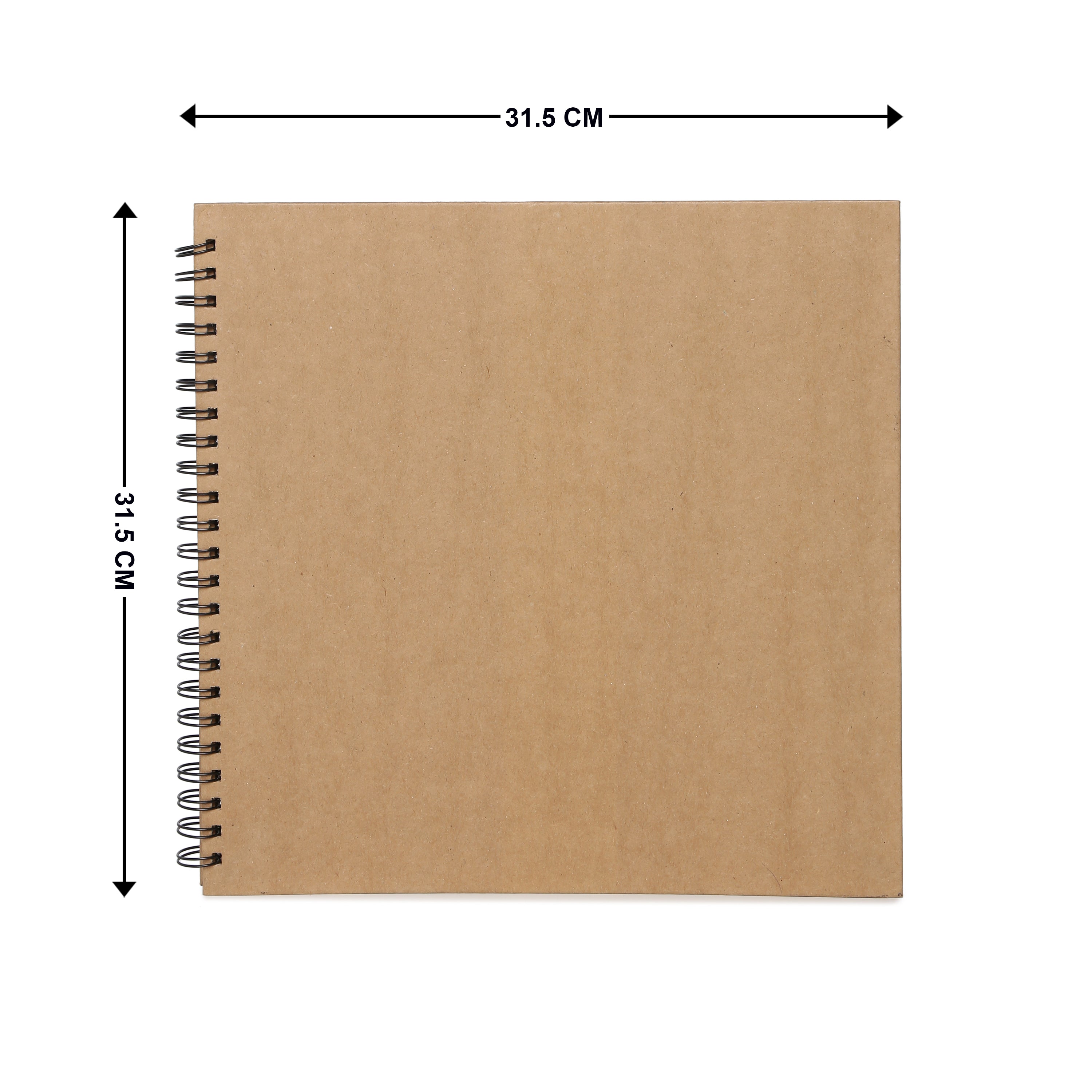 Little Birdie Kraft Scrapbook Album 12 x 12 , 80 Sheets