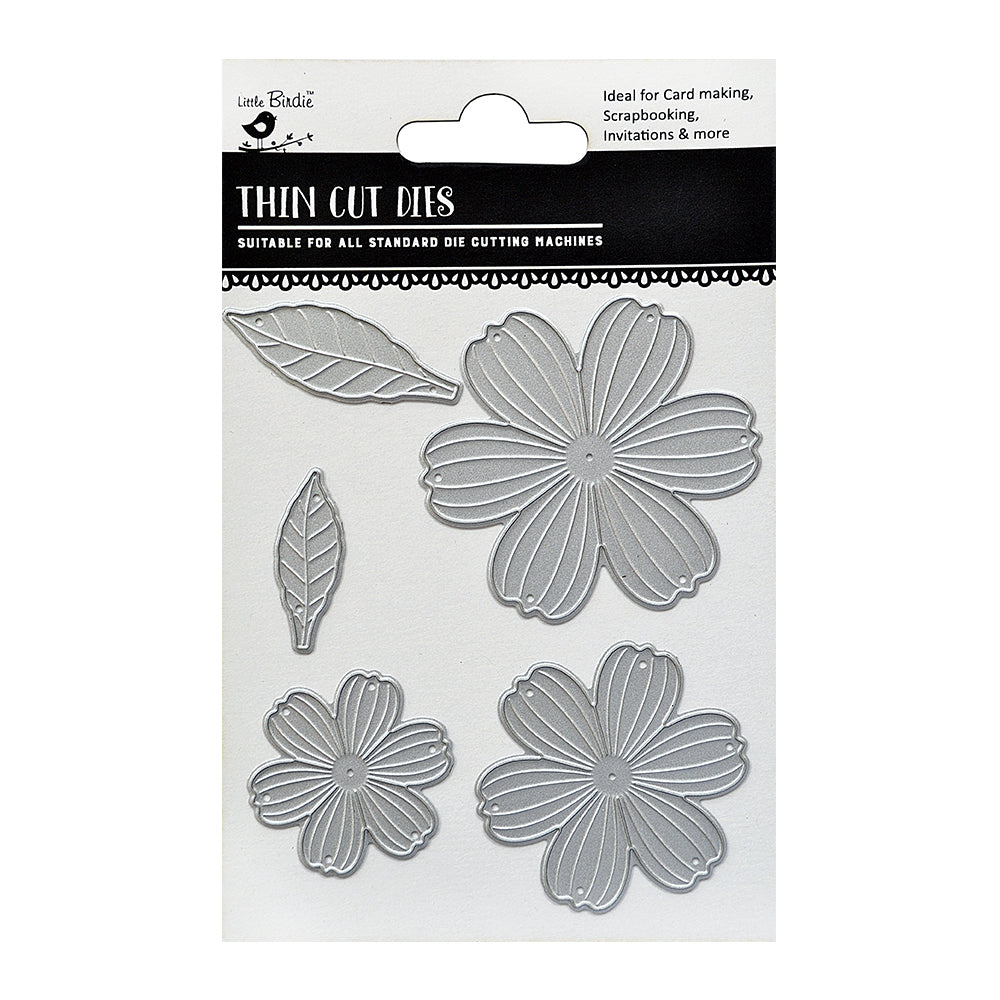 Thin Cut Dies Floretta 5Pc