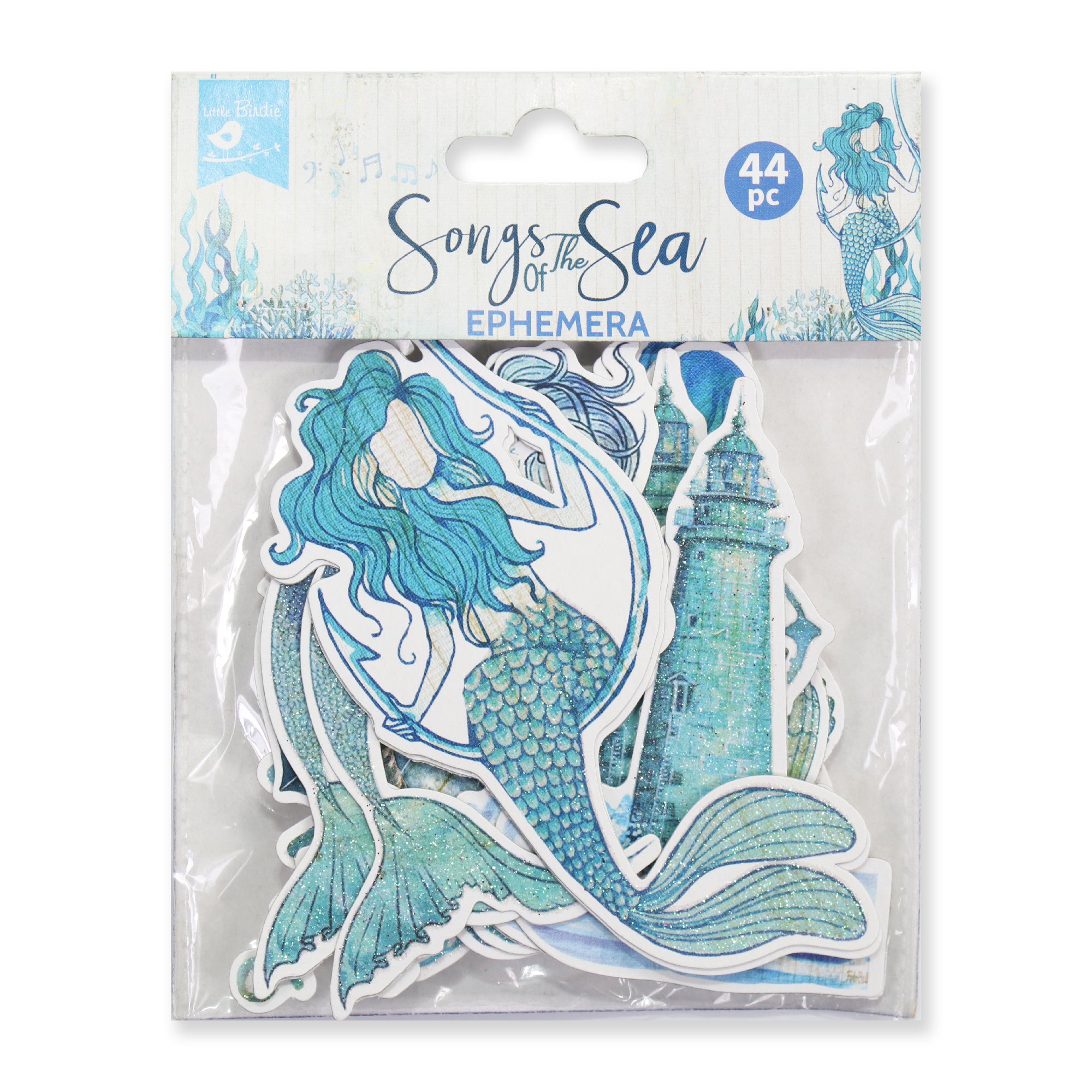 Songs Of The Sea Ephemera Stickers 44pcs