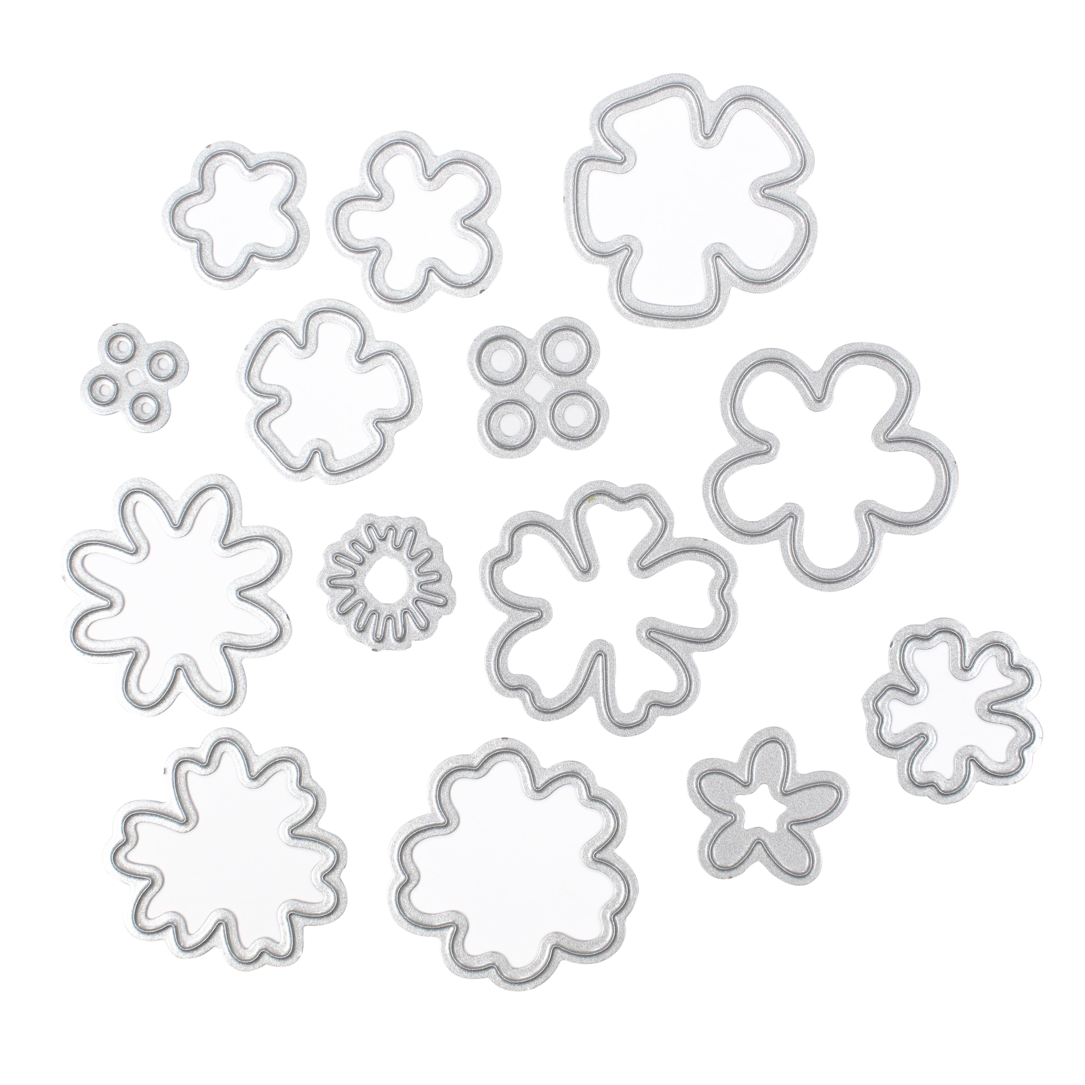 Thin Cut Dies Floral Festivity 3.1Cm X 3.1 Cm 3.1Cm X 3.1 Cm 3.1Cm X 3.1Cm 3Cm X 3 Cm 3Cm X 3 Cm 3Cm