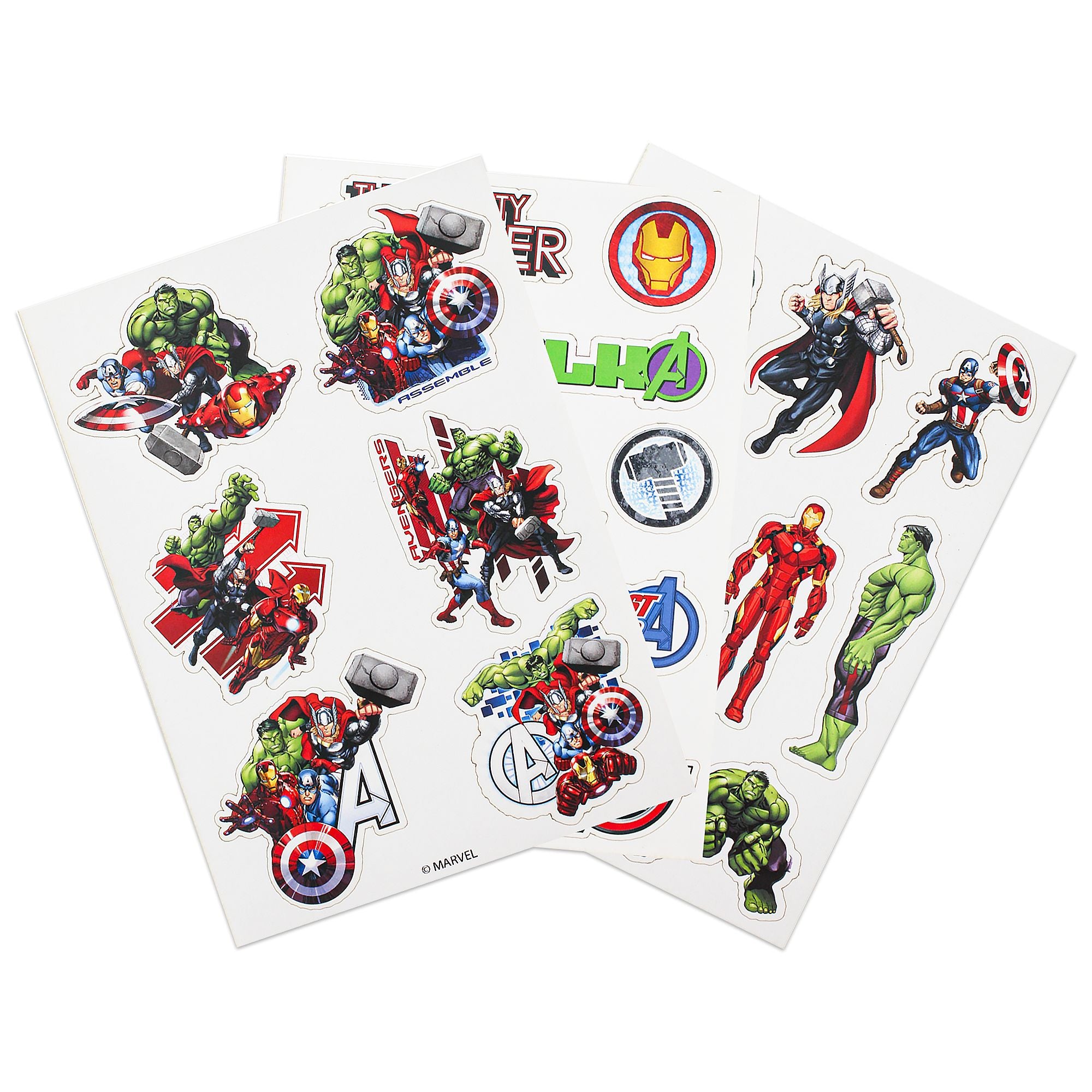 Sticker Sheet -Avengers Unlimited, 140GSM, 3Sheets – Itsy Bitsy