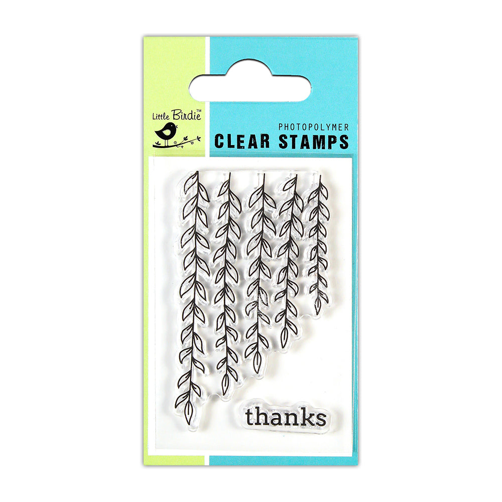 Clear Stamps - Thankfulness, 2 X 3, 2Pc