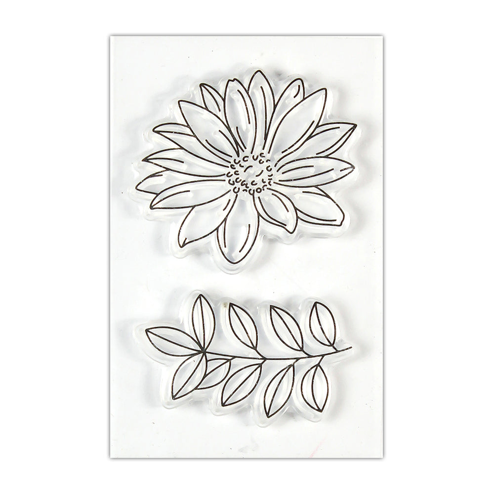 Clear Stamp Botanic 2Inch X 3Inch 2Pc