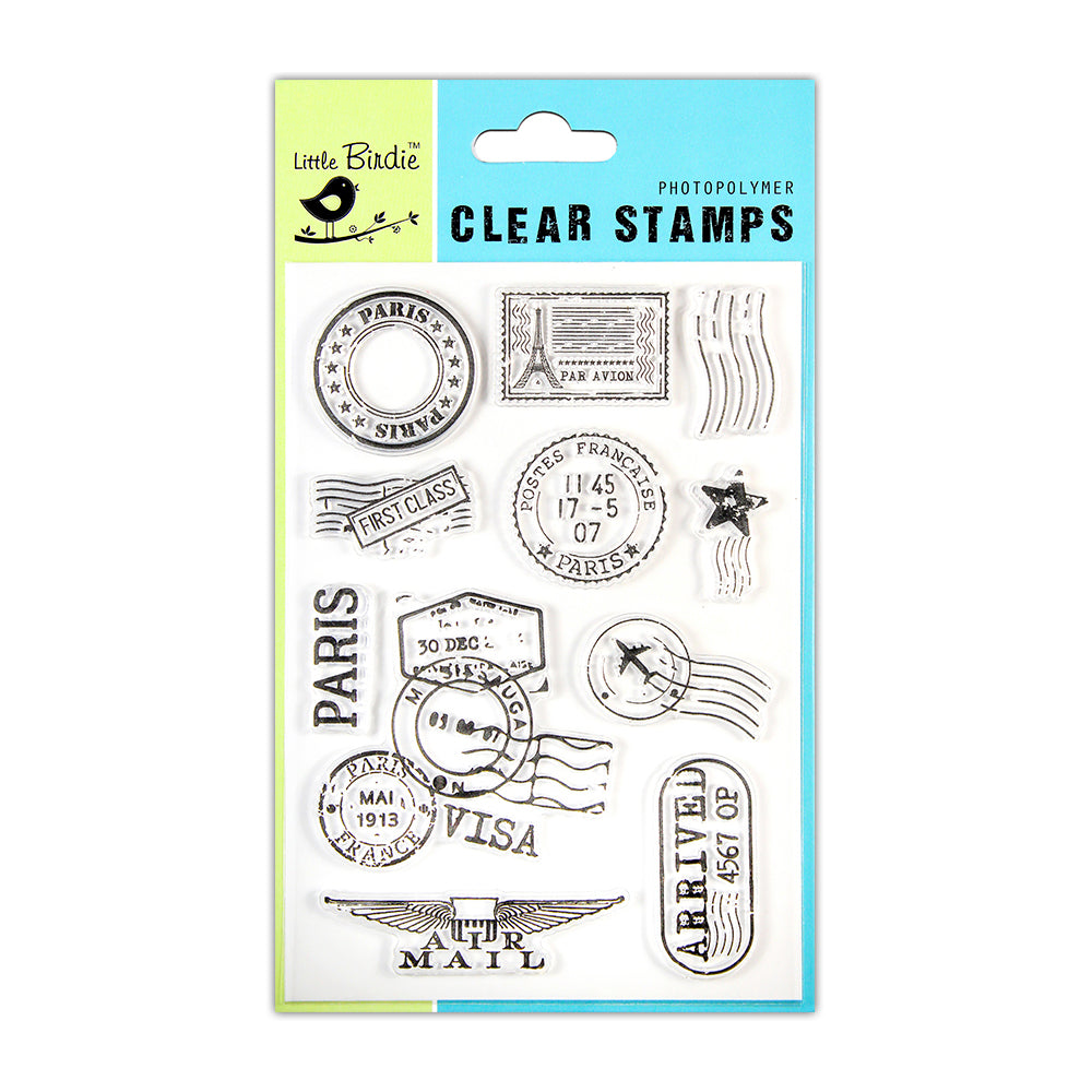 Clear Stamp Postal Special 4.5Inch X 6.5Inch 11Pc