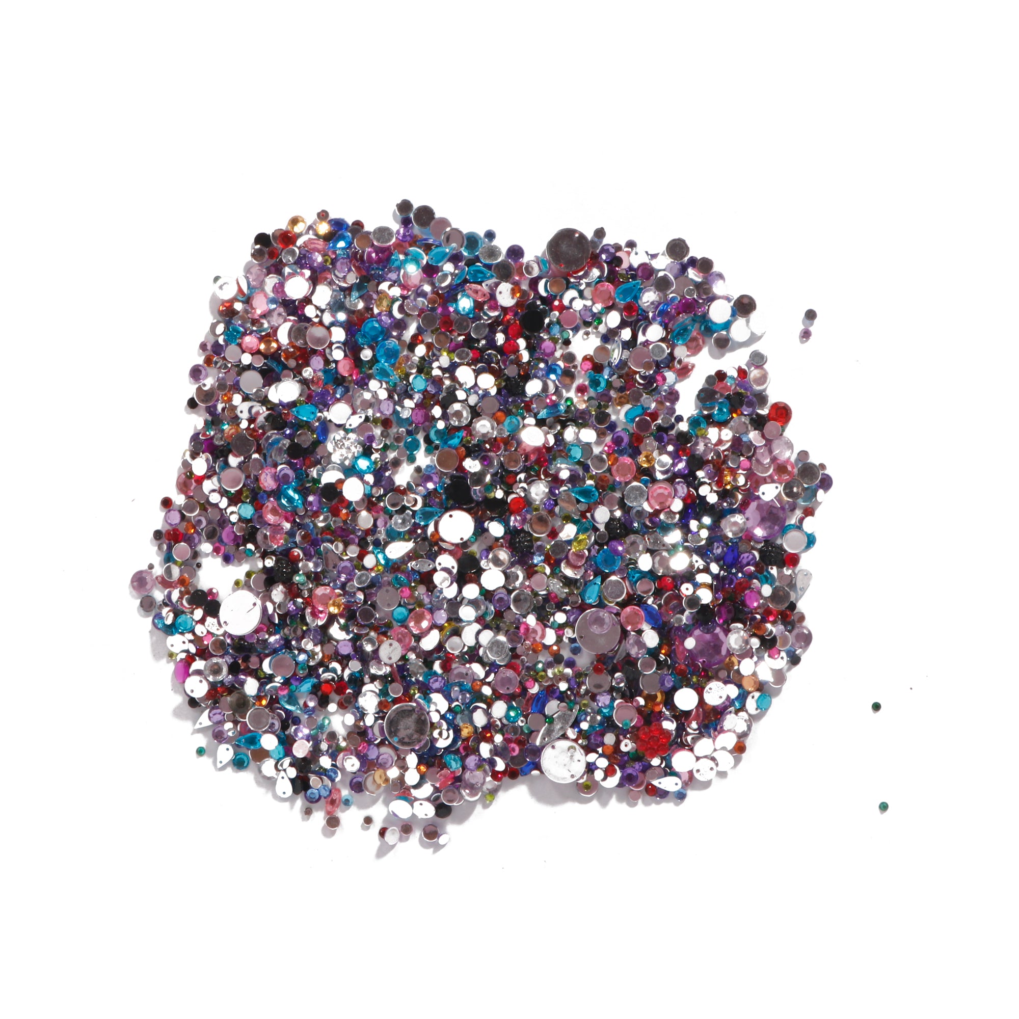Craft Gems Assorted Sizes 100Gm Lb