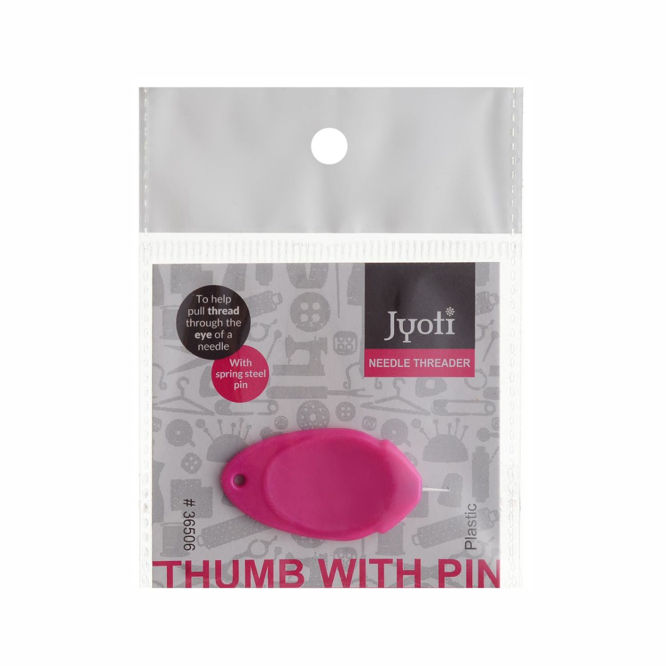 Plastic With Hook/Pin 1pc