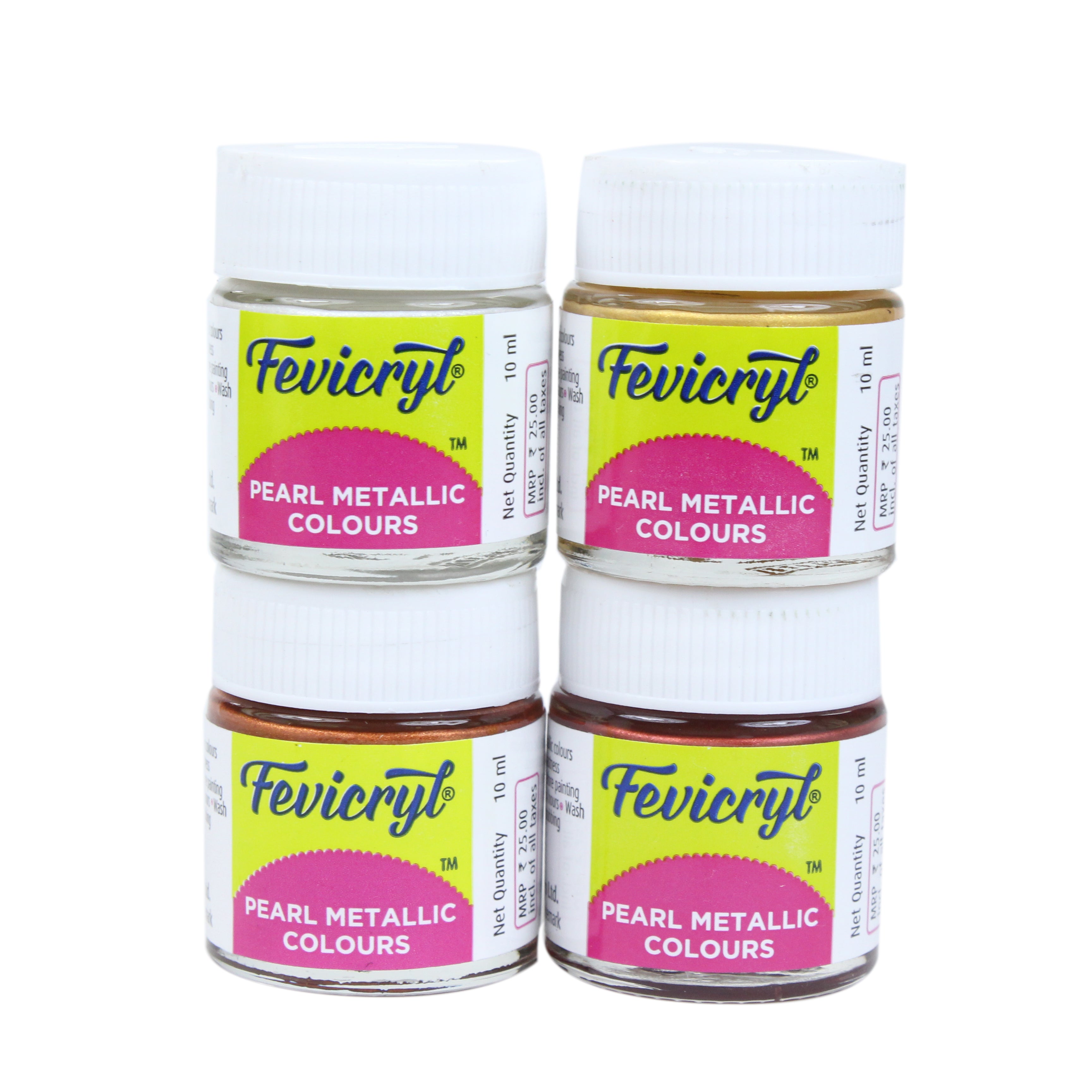 Fevicryl Pearl Metalic Kit 40 Ml