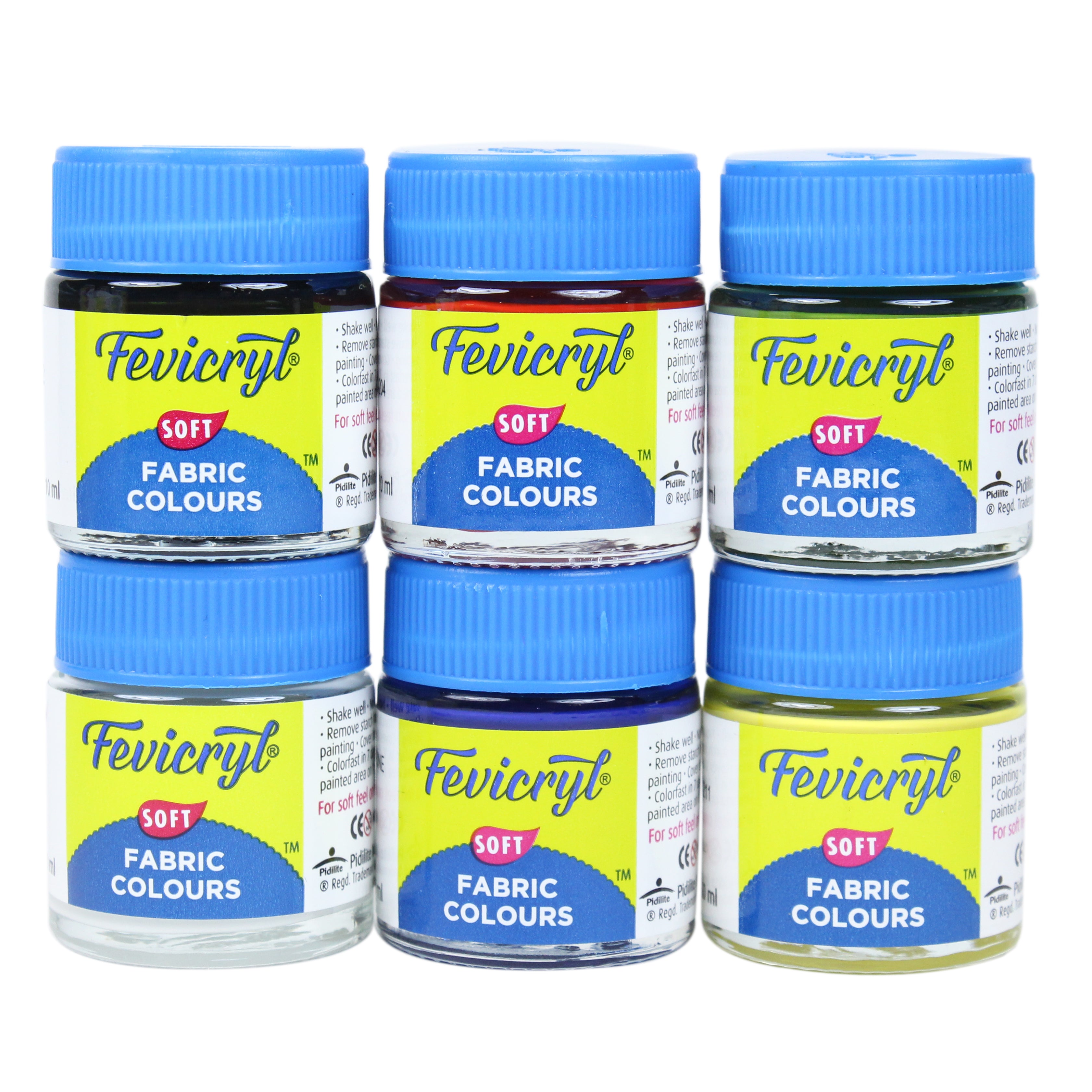 Fevicryl Fabric Colours- Lilac Kit 10Ml Each