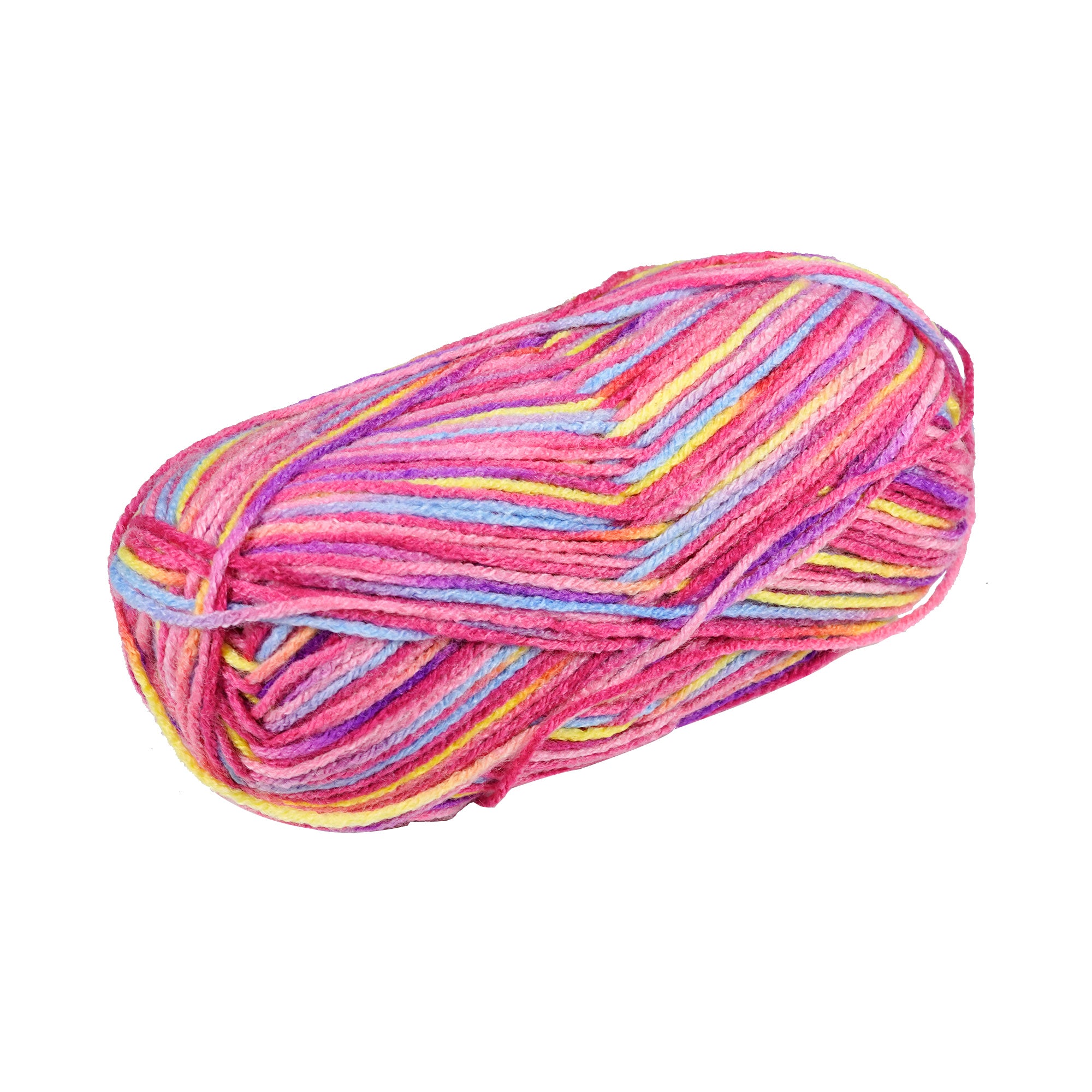 Porta Craft Acrylic Yarn 100% 100Gm 189M 8Ply Rainbow Tutti Frutti - VC