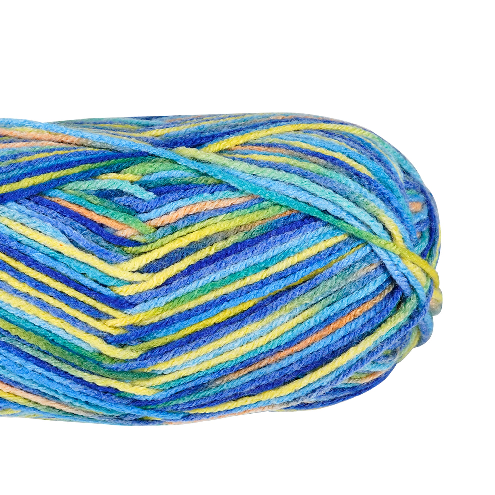 Porta Craft Acrylic Yarn 100% 100Gm 189M 8Ply Rainbow Paddle Pops - VC