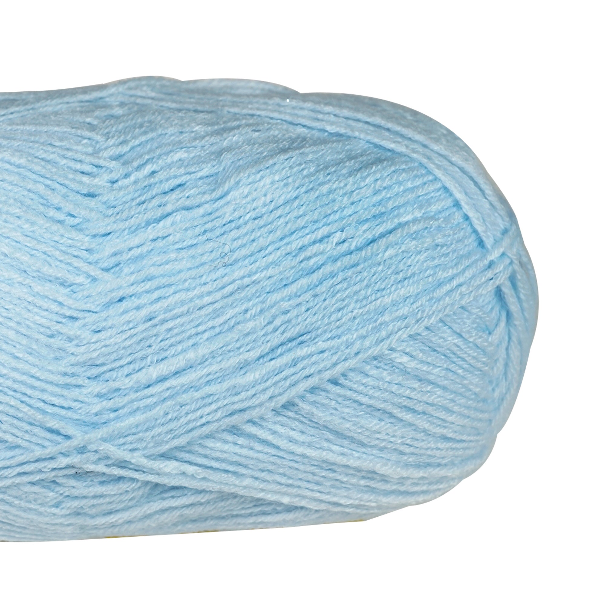 Porta Craft Super Soft Baby Acrylic Yarn 100% 100Gm 420M 4Ply Baby Blue