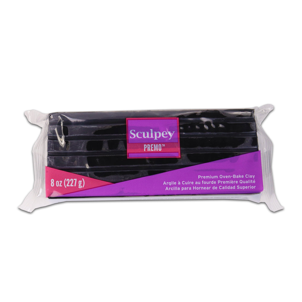 Sculpey Premo Clay Black 8 Oz 226G
