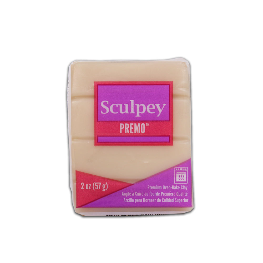 Sculpey Premo Clay White Translucent 2 Oz 57G - VC
