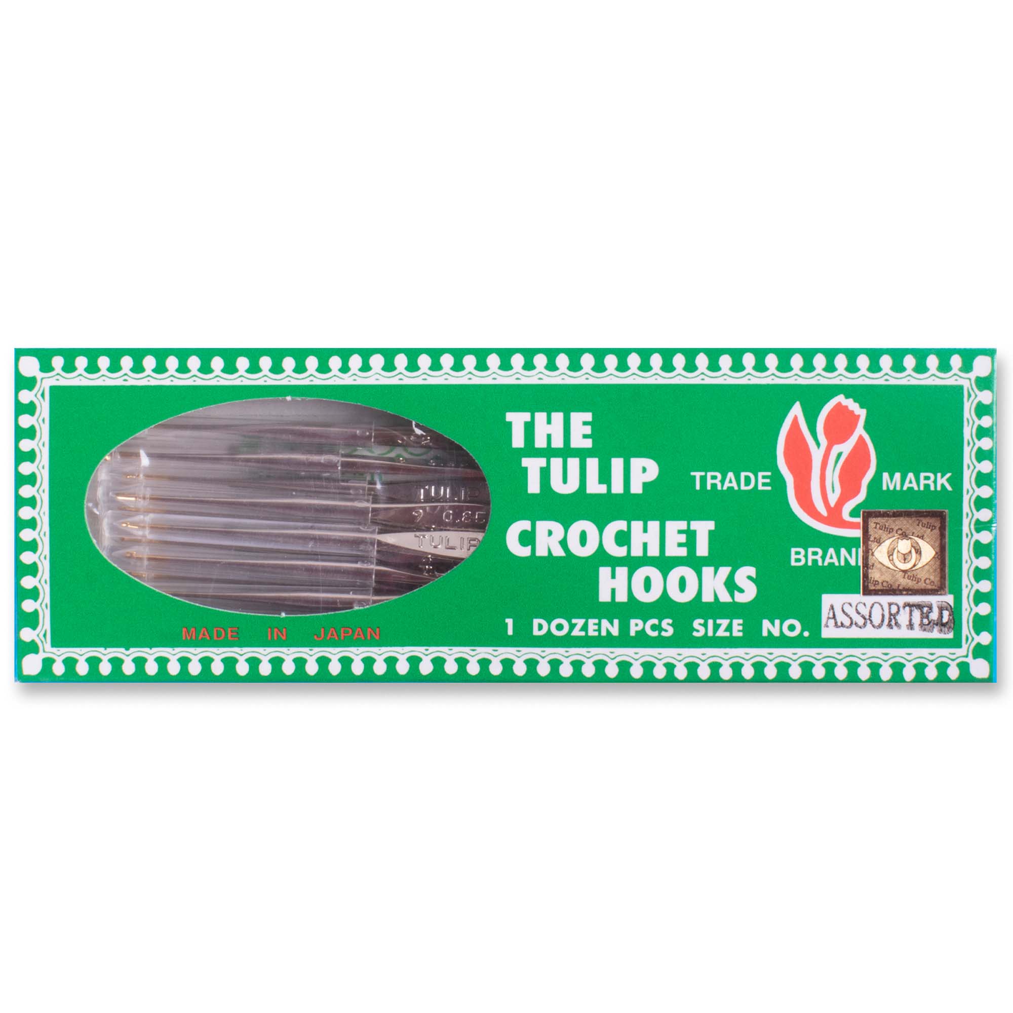 The Tulip Crochet Hooks 5Inch / 12Cm Assorted Size1 Pc Pbhc Jy