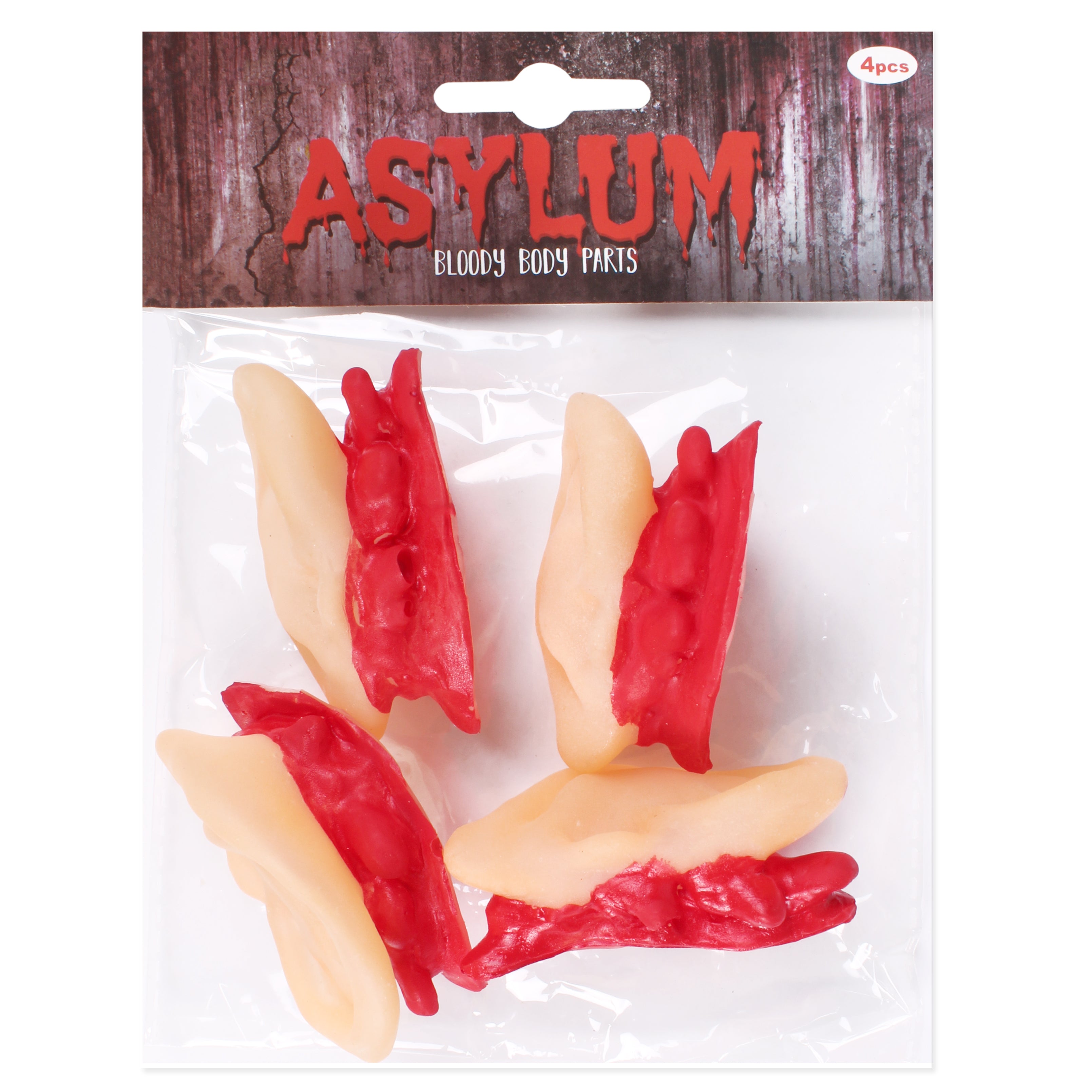 Bloody Body Parts - Ear (Pack of 4)