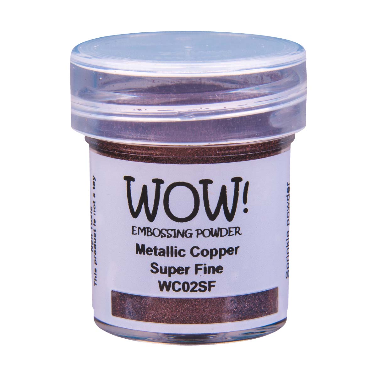 Metallic Embossing Powder Copper Super Fine 15Ml Jar Wow