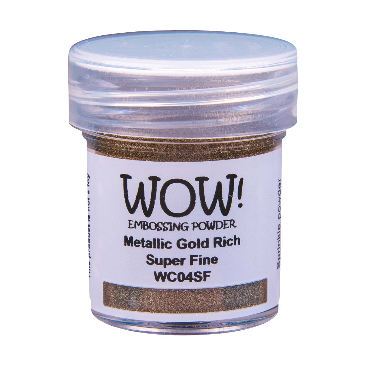 Metallic Embossing Powder Gold Rich Super Fine 15Ml Jar Wow