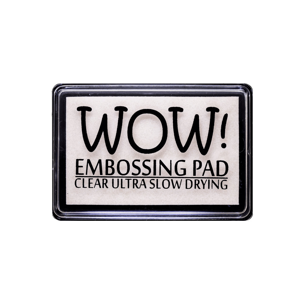 Clear Ultra Slow Drying Ink Pad 1Pc Jar Wow